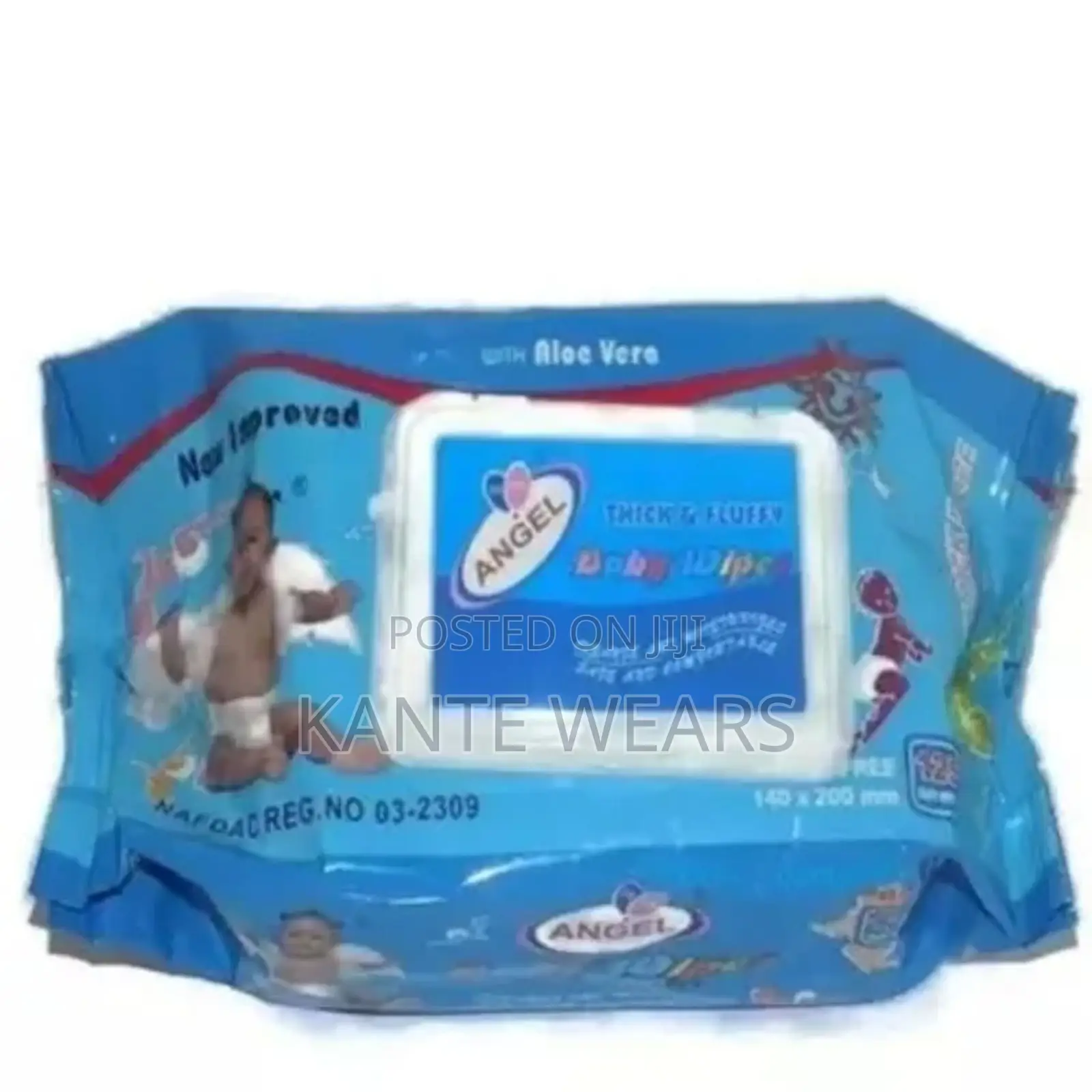 Angel Baby Wipes - 125pcs