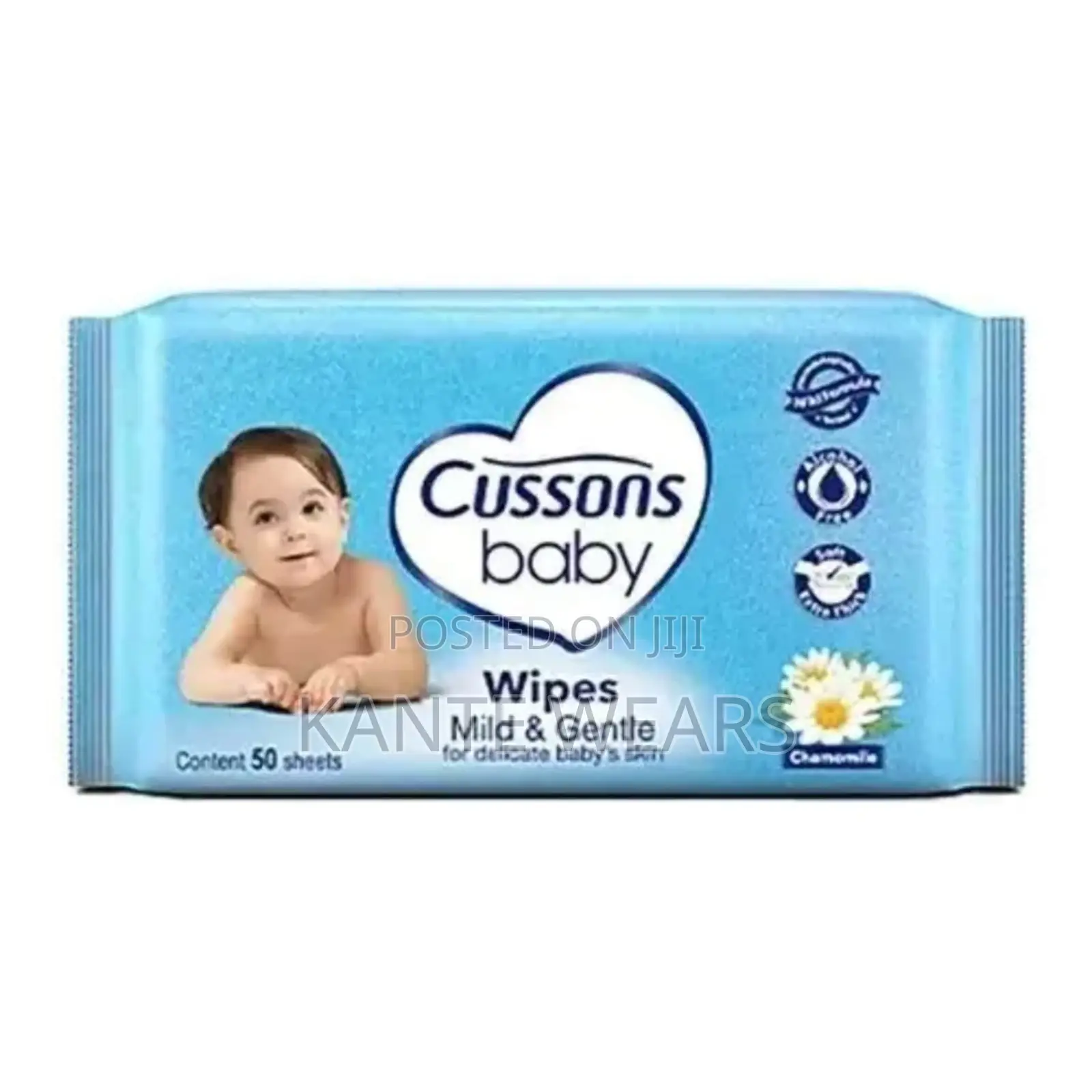 Cussons Baby Wipes - 50 Wipes
