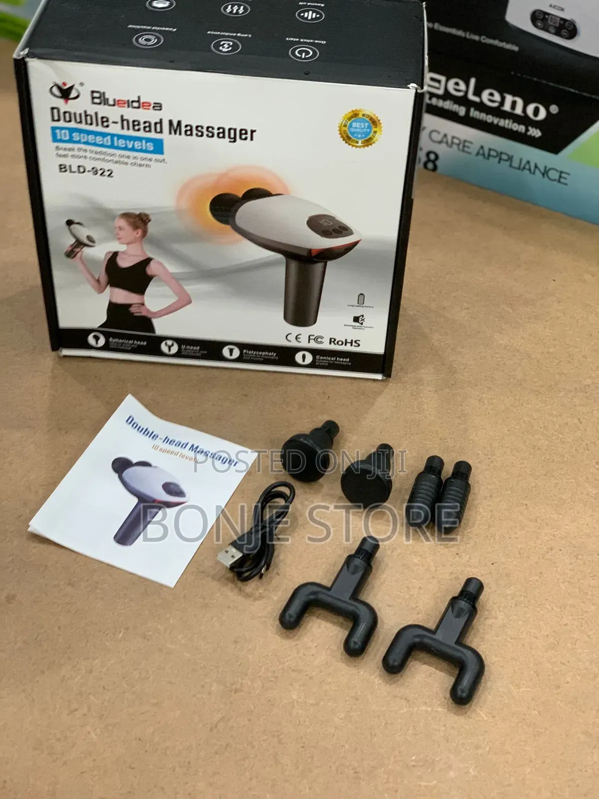 Dual Head Blue Idea Massager 20 Speed Levels