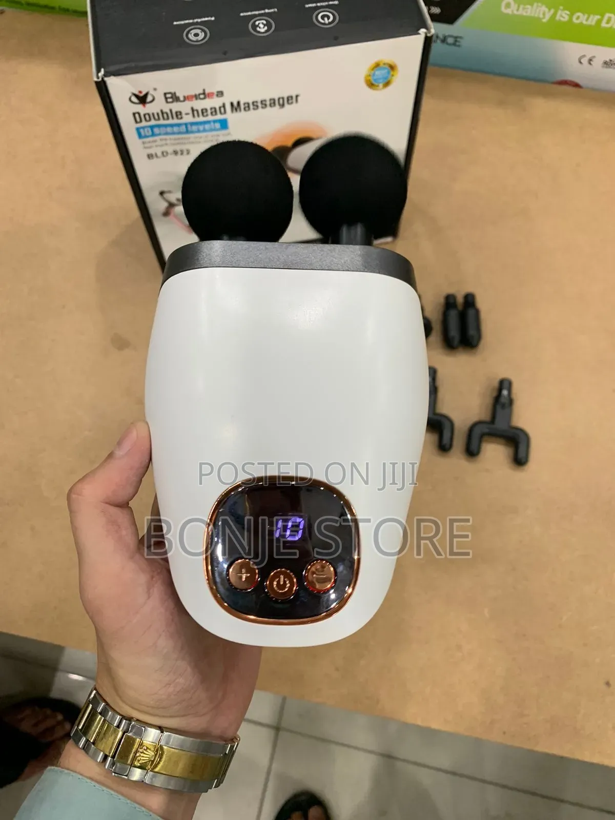 Dual Head Blue Idea Massager 20 Speed Levels