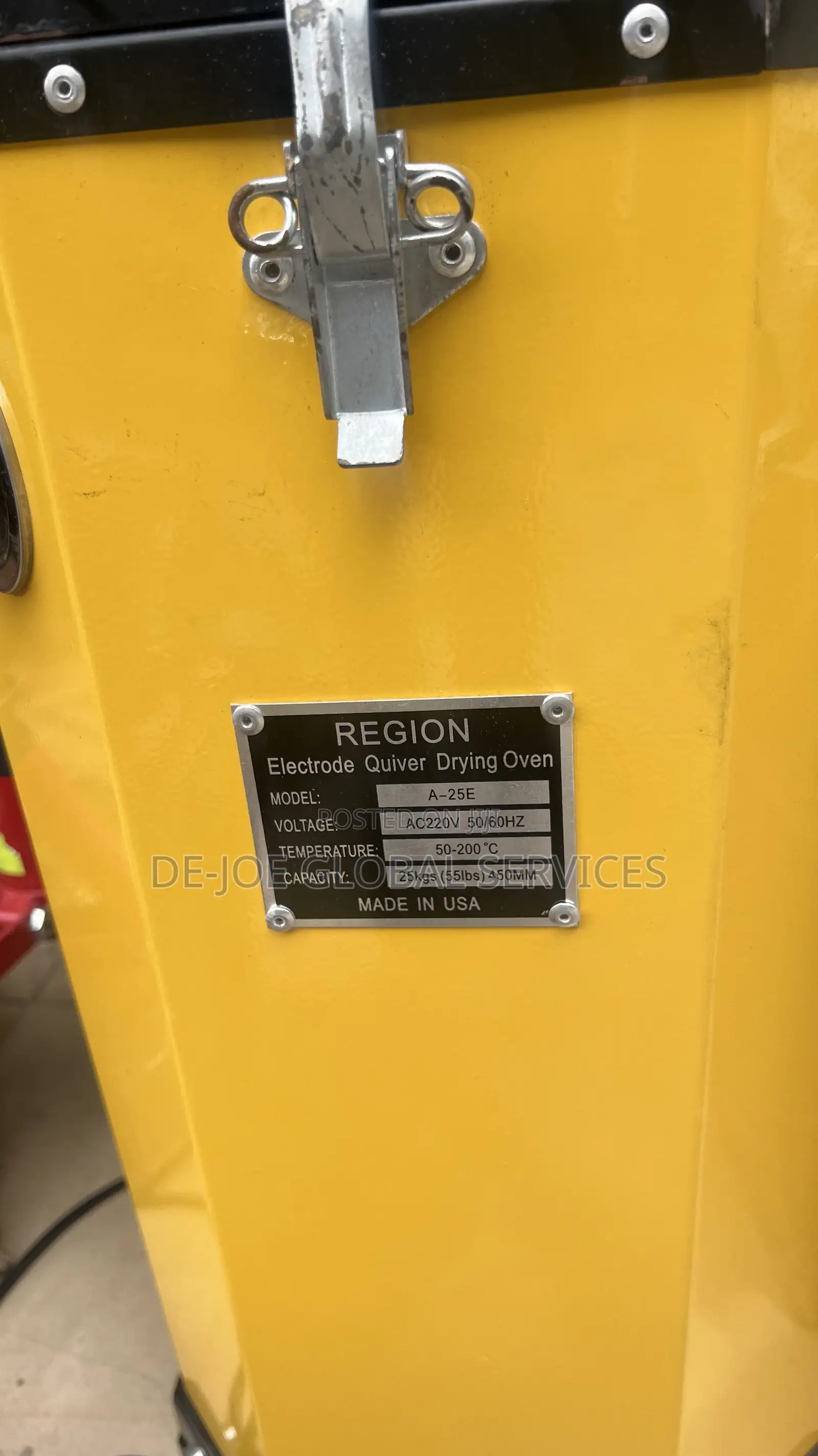 Electrode Quiver Drying Oven 25kgs