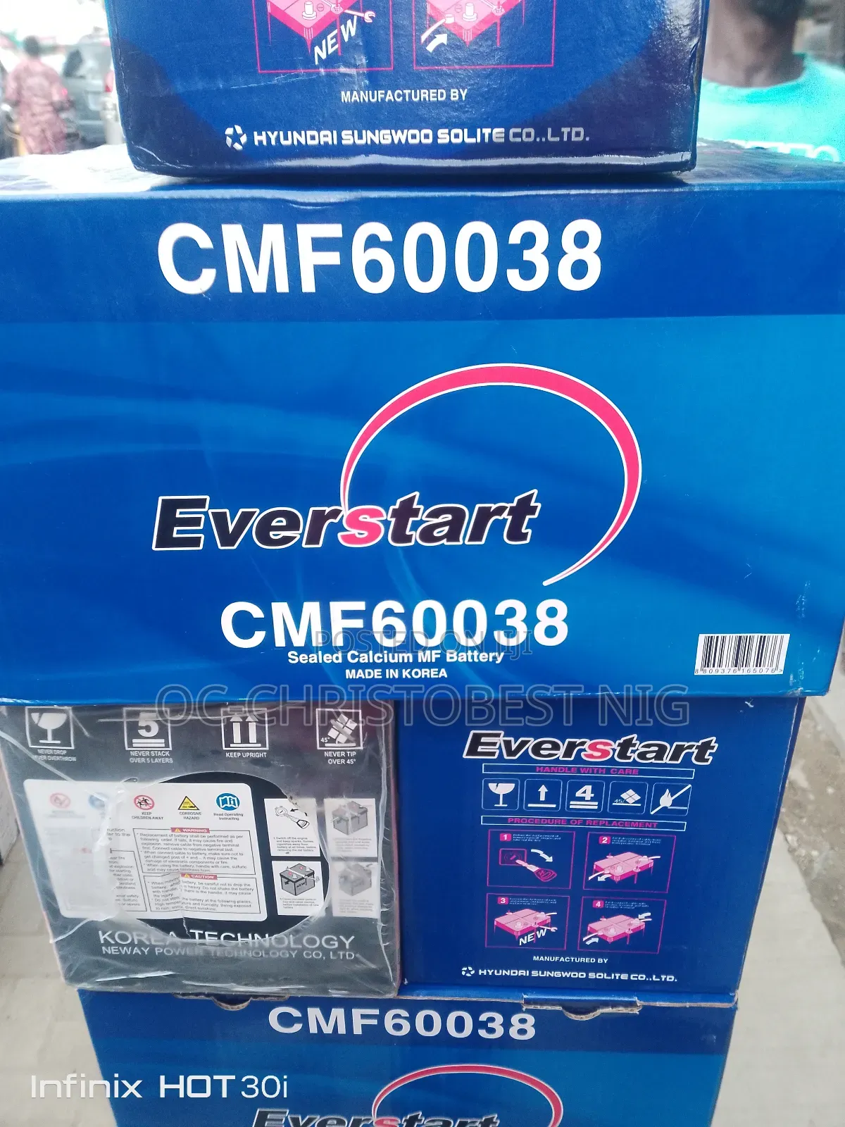 Original Tires and Batteries