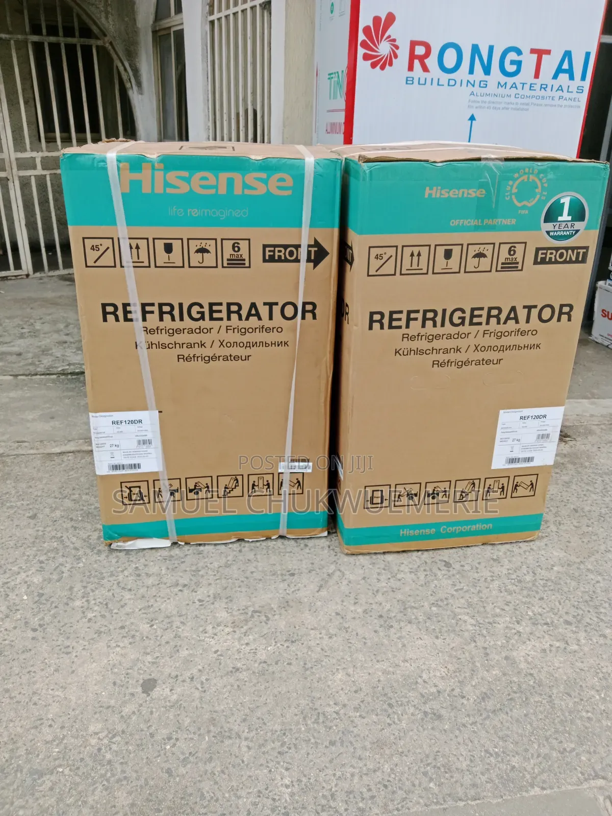 Hisense Double Door Fridge Low Voltage 1year Warranty