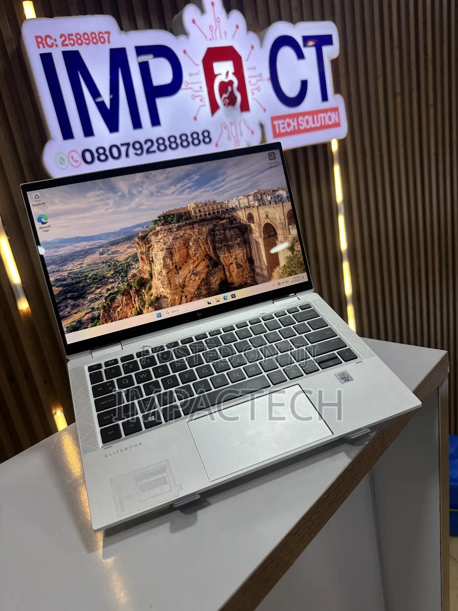 Laptop HP EliteBook X360 1030 G7 16GB Intel Core I7 SSD 512GB