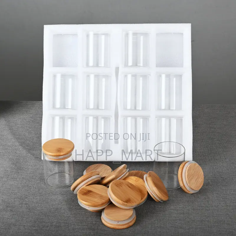 12in1 Glass Spices Bottle