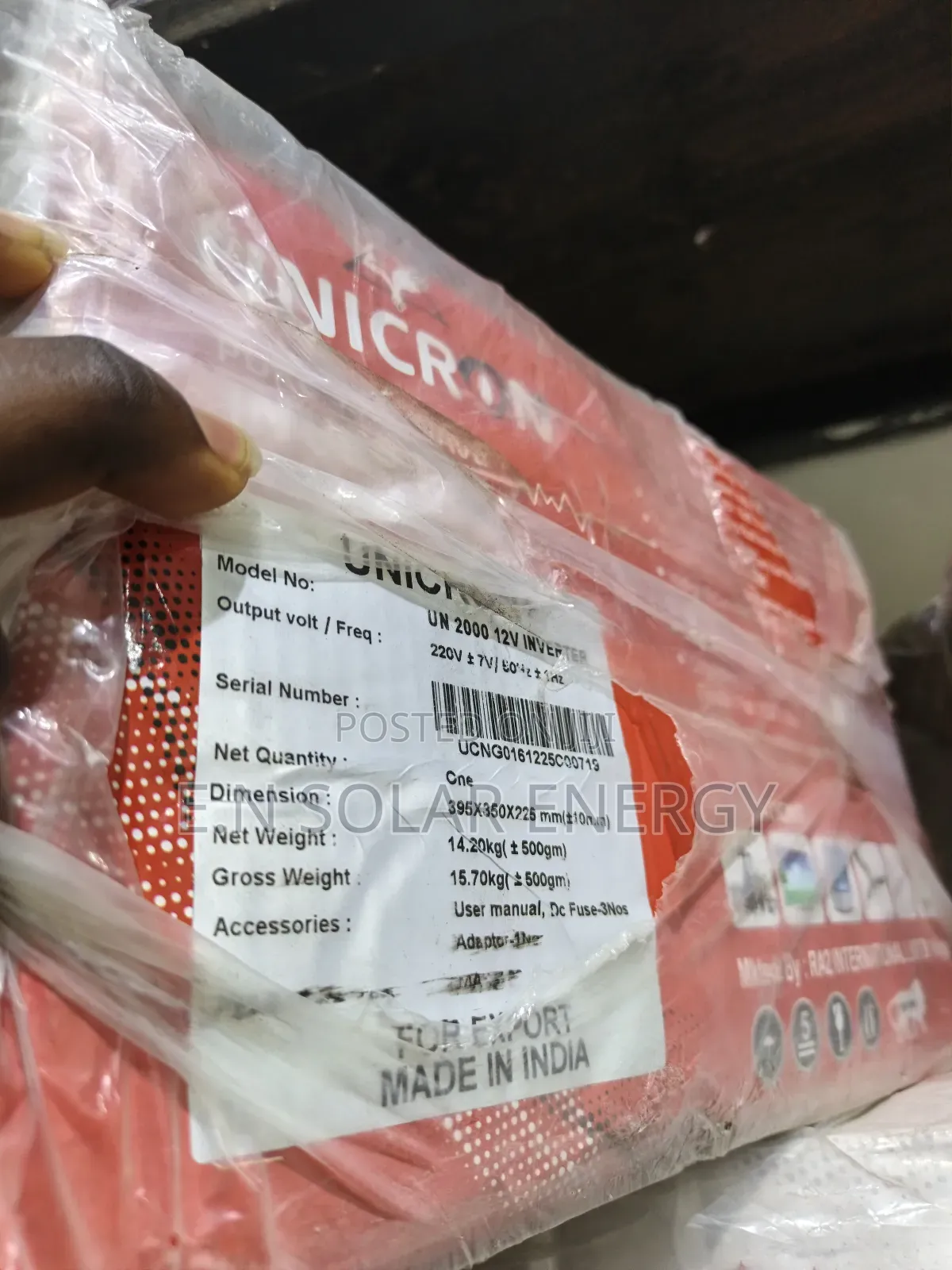200kva/12v Solar Inverter Available Now 