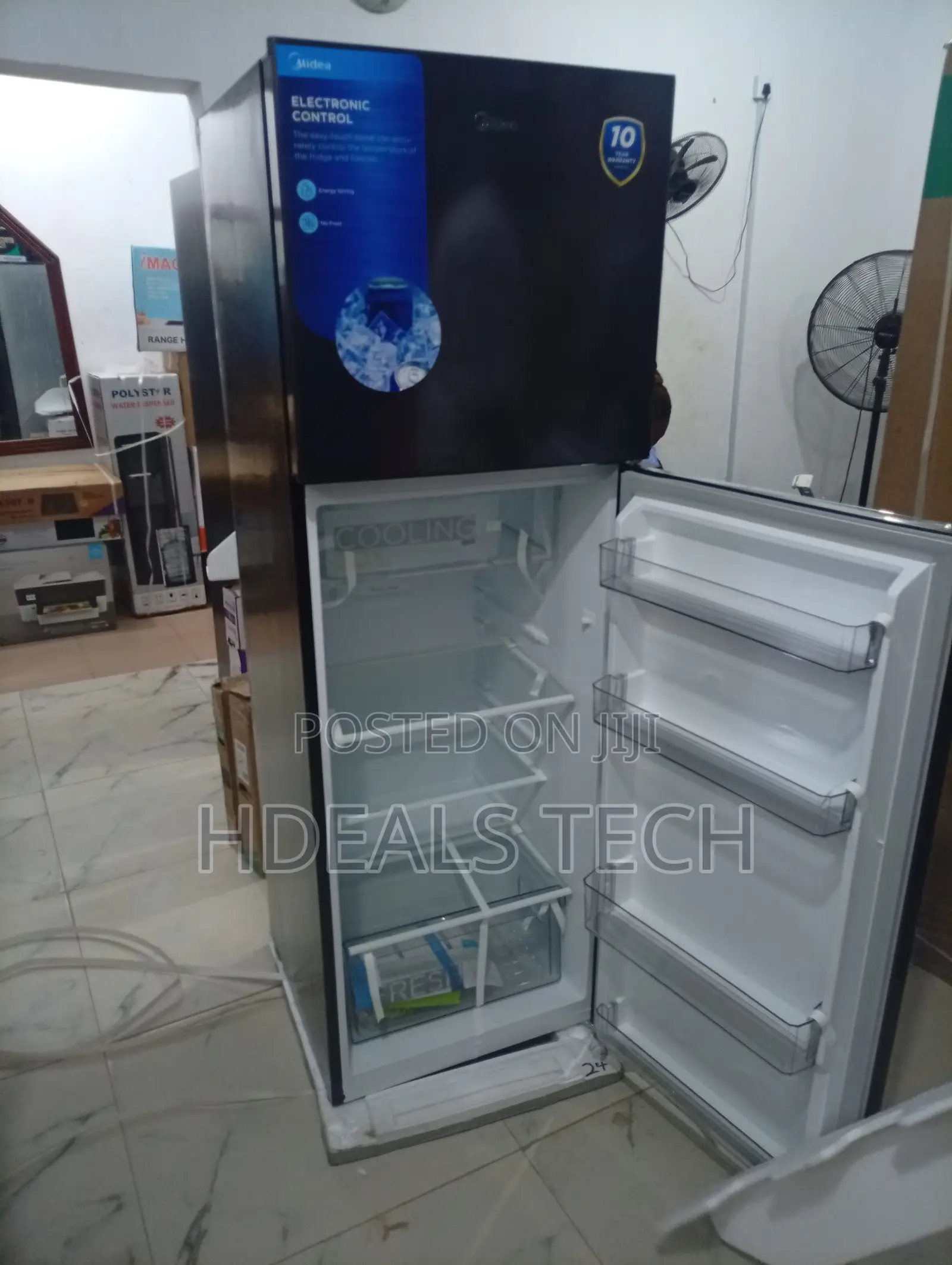 Midea Smart Chill Dual Door Refrigerator