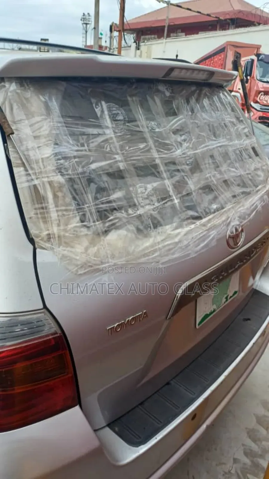 Toyota Highlander 2012 Back Glass Available