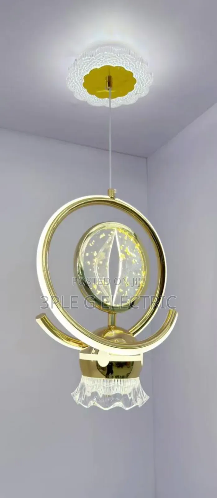 Gold Body Single Pendant Lights