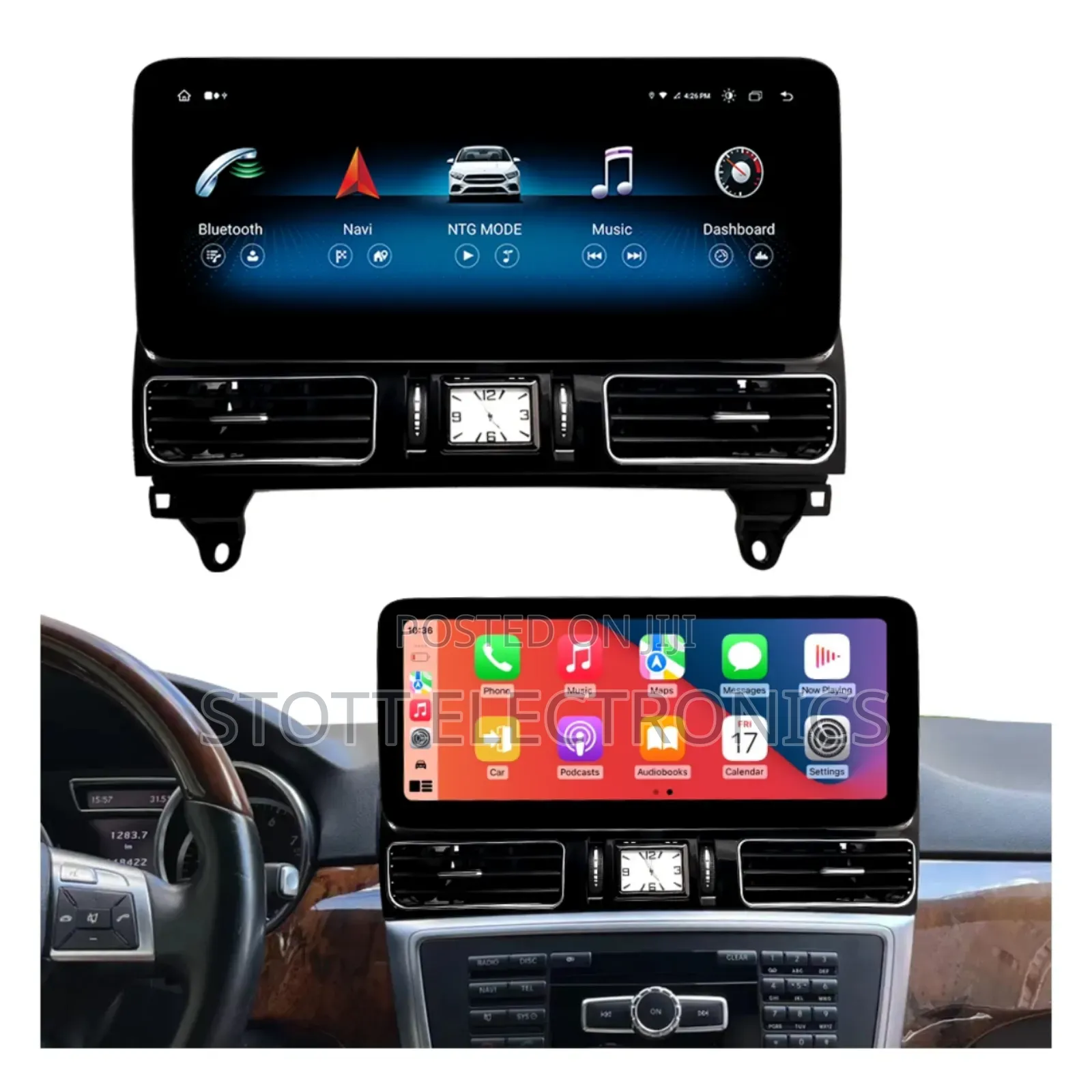 Mercedes Benz Ml350 Car Android Navigation System Upgrade Style