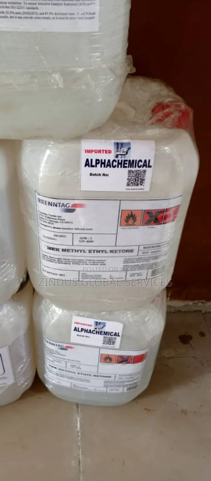 Brenntag (Mek Methyl Ethyl Kotone)20 LTRS