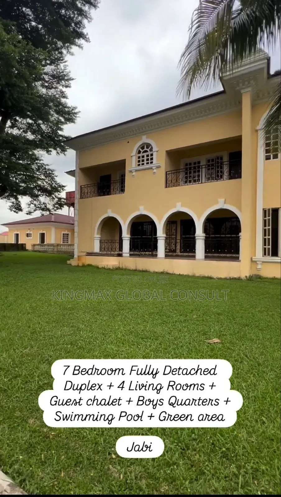 7bdrm Duplex in Jabi Abuja for sale