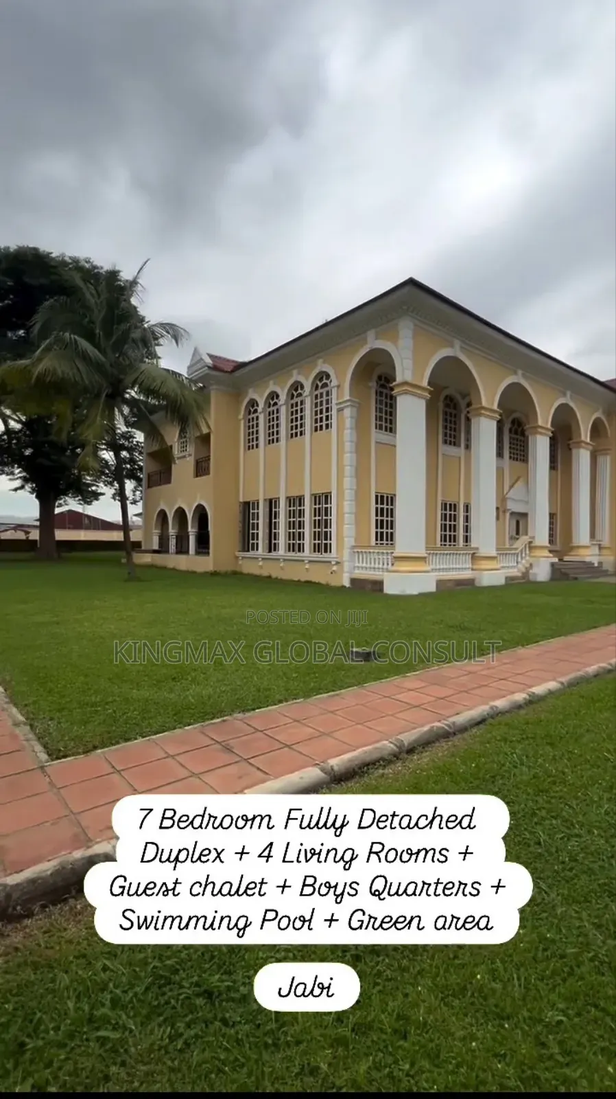 7bdrm Duplex in Jabi Abuja for sale