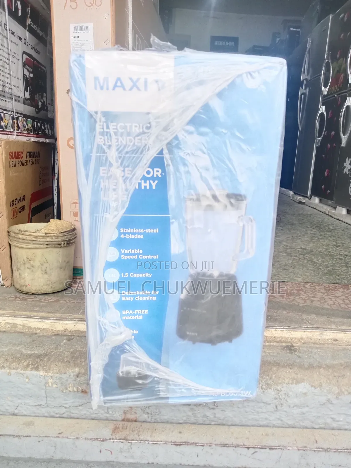 Maxi Blender 1year Warranty
