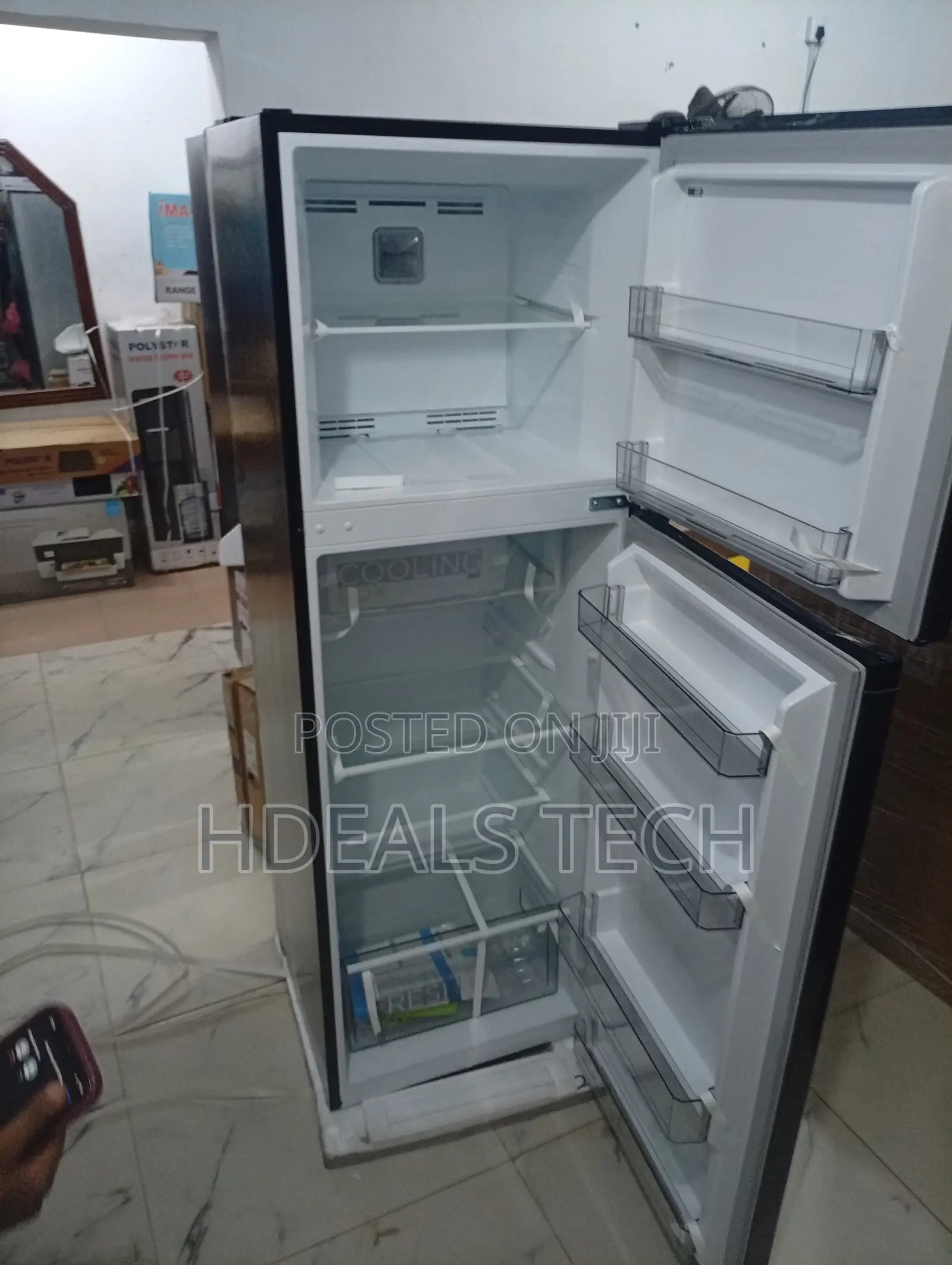 Midea Ice Whisper Top Freezer Refrigerator