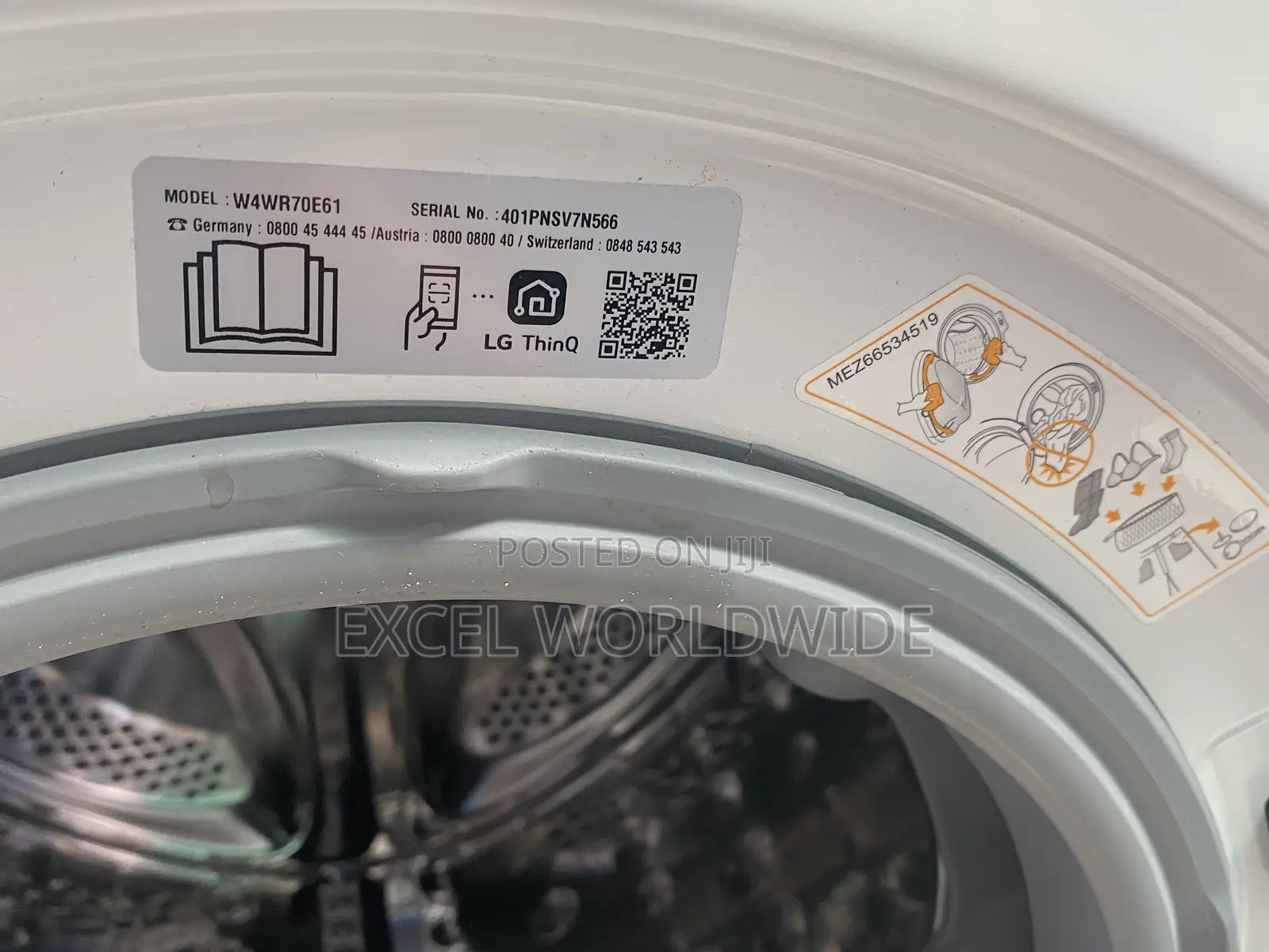 Neat 11 /6 Kg Lg Thinq Smart Washing Machine/ Front Loading Wash Dry