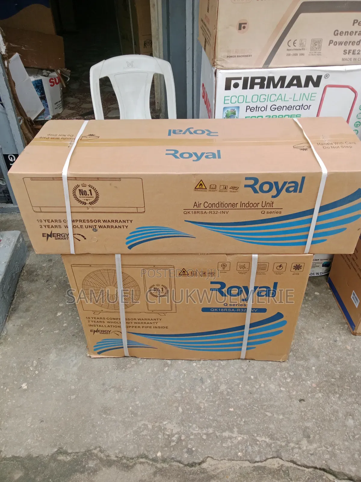 Royal Inverter Ac Split Unit 2hp