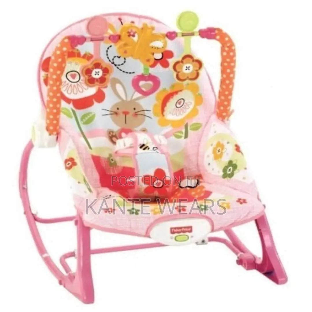 Fisher Price Baby Infant Rocker With Bouncer Chair Music Swing Toys