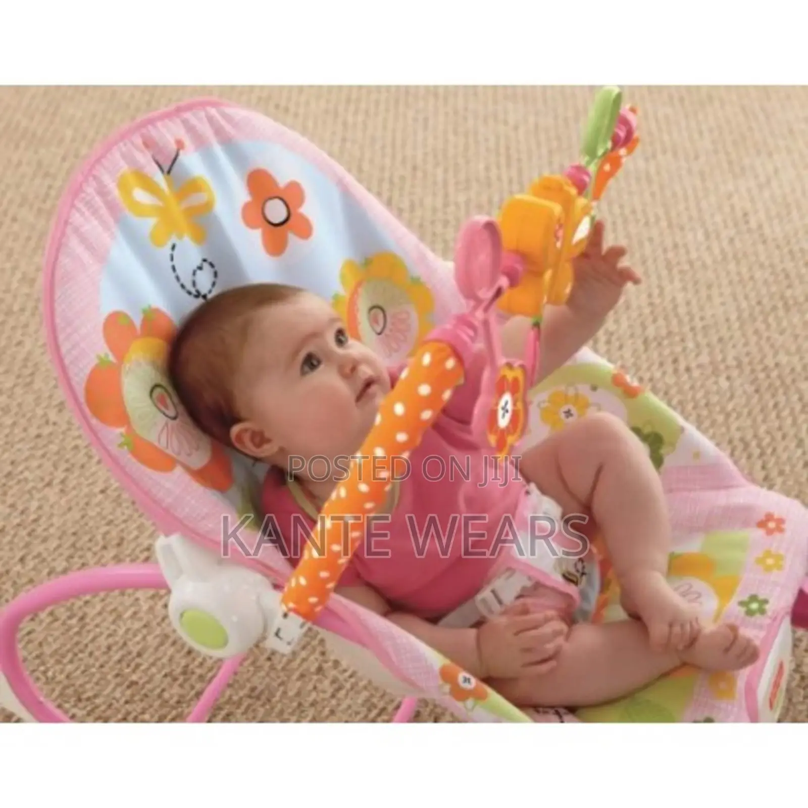 Fisher Price Baby Infant Rocker With Bouncer Chair Music Swing Toys