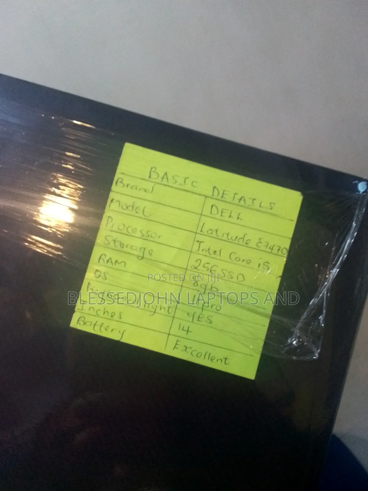 Laptop Dell Latitude E7470 8GB Intel Core I5 SSD 256GB