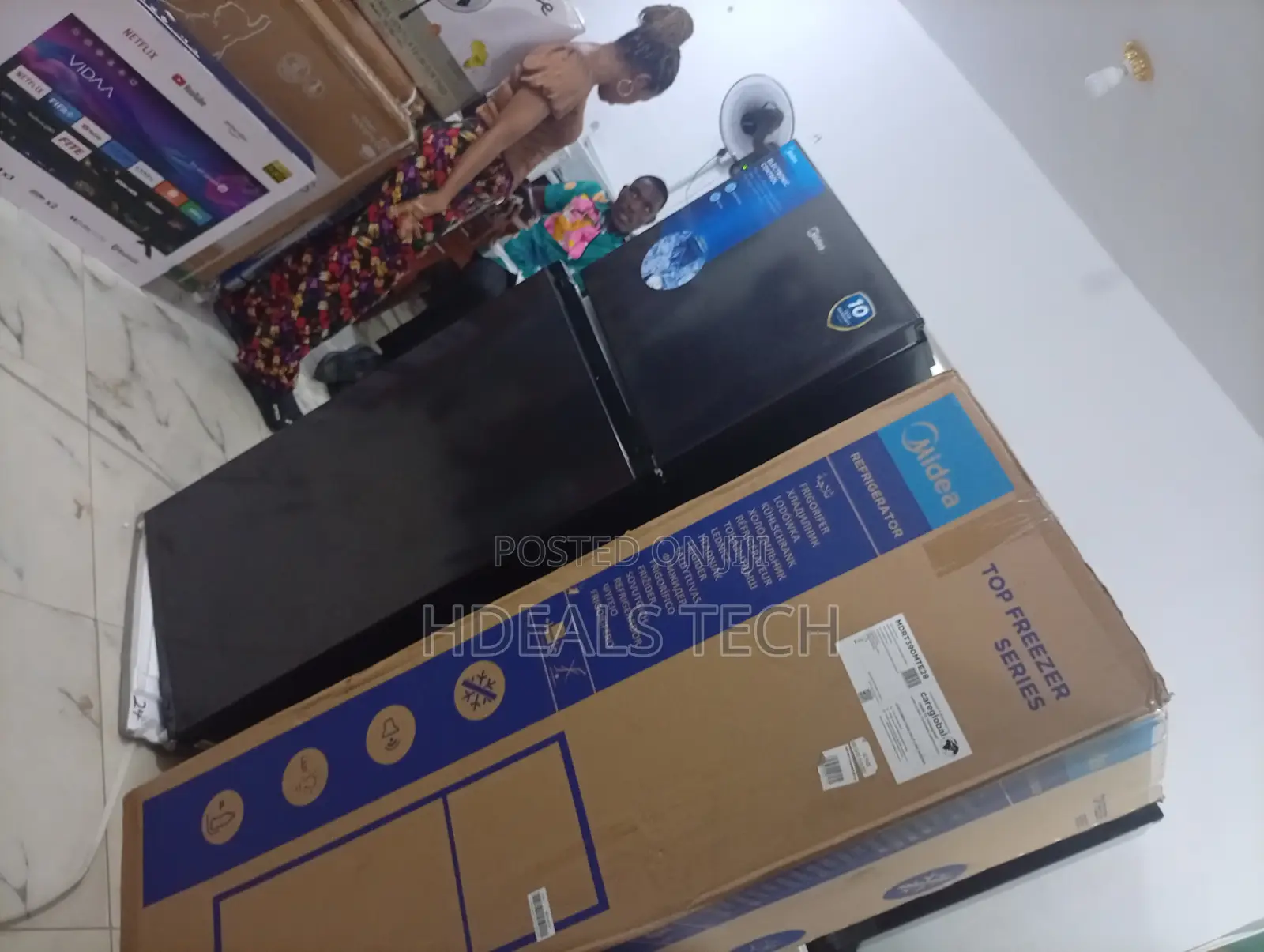 266l Midea Home Cool Refrigerator