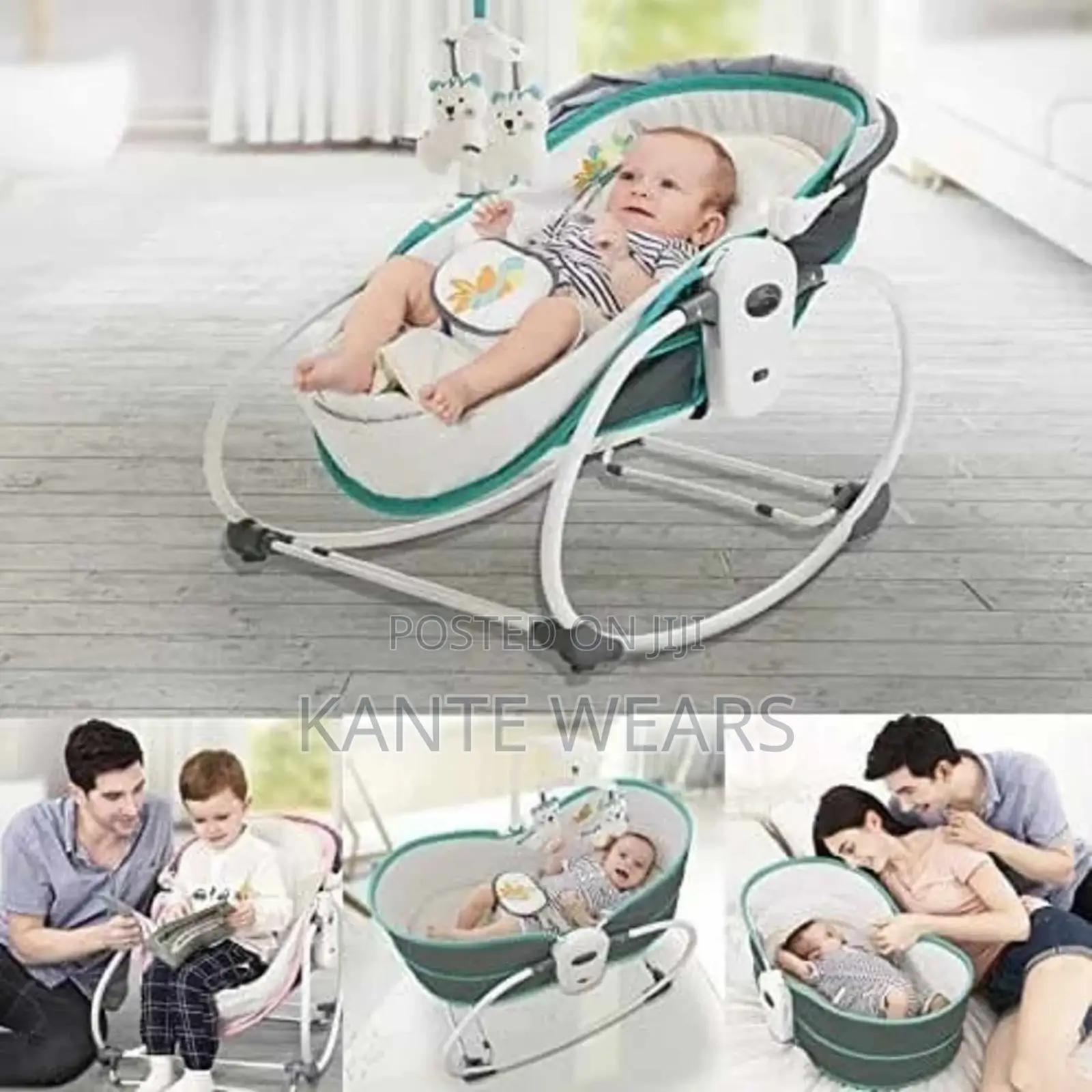 Mastela Baby Rocker Bassinet - 5-in-1