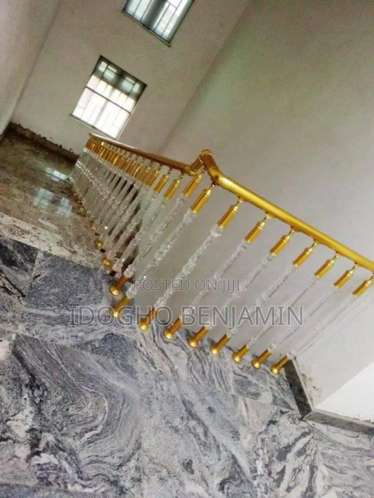 Quality Crystal Poles Staircase
