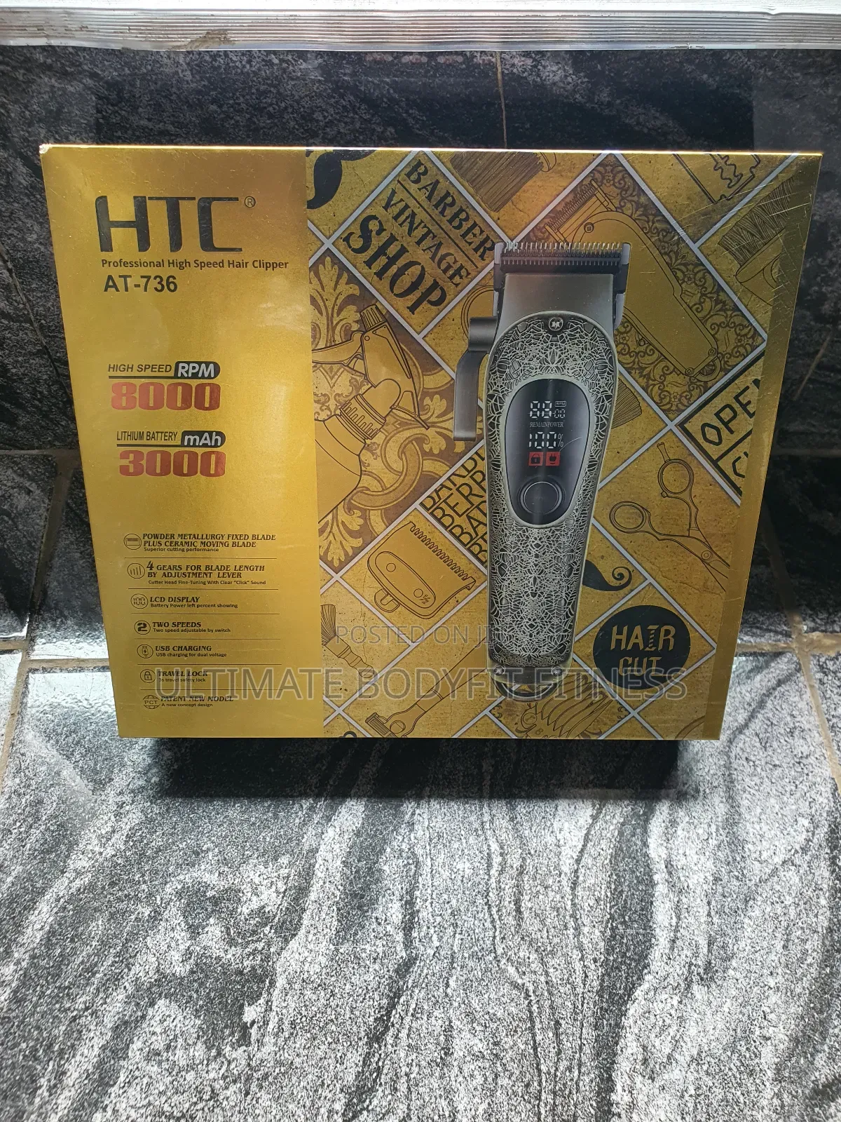 Brand New HTC Professional Rechargerable at-736 Clipper
