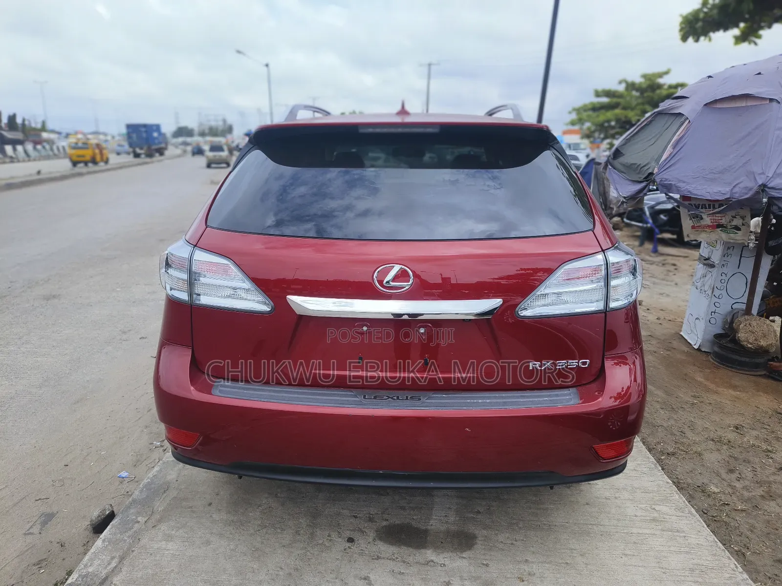 Lexus RX 350 AWD 2012 Red