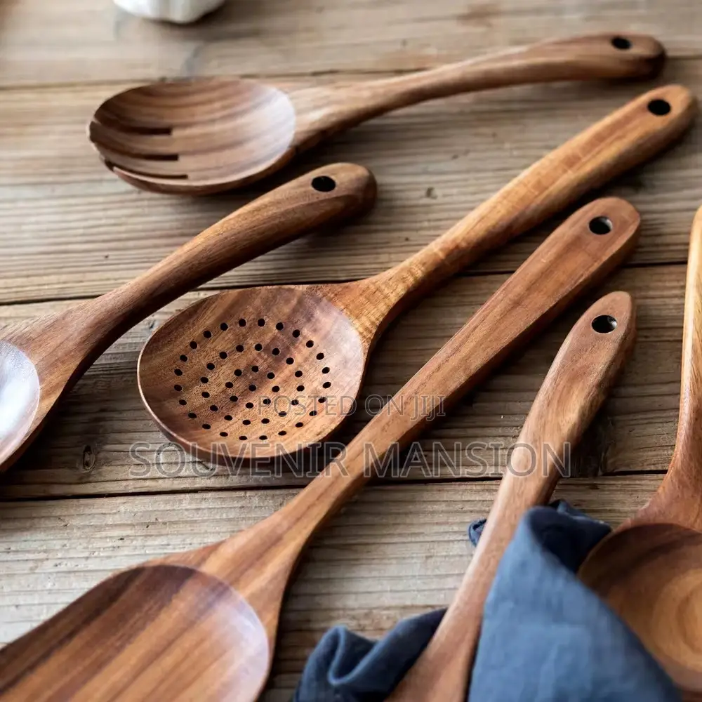 Quality Wooden Cooking Spoon Set