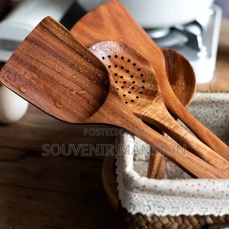 Quality Wooden Cooking Spoon Set