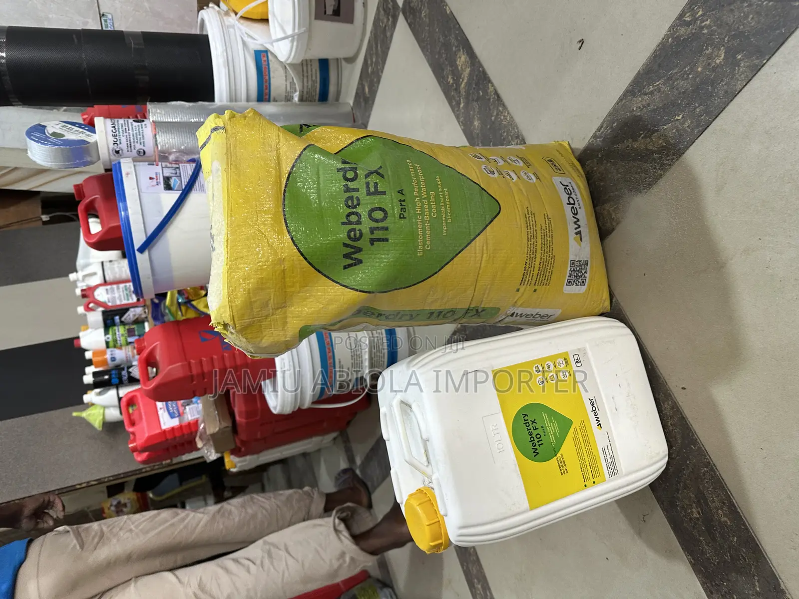 Weberdry 110 Ft Coating a B25k + 8l