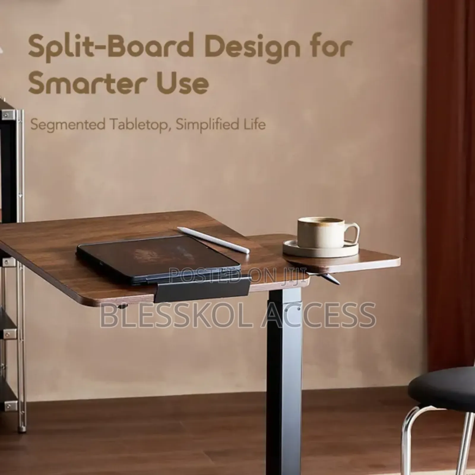 Oraimo Flexinest Mobile Telescoping Tilt-Adjustable Partition Desk