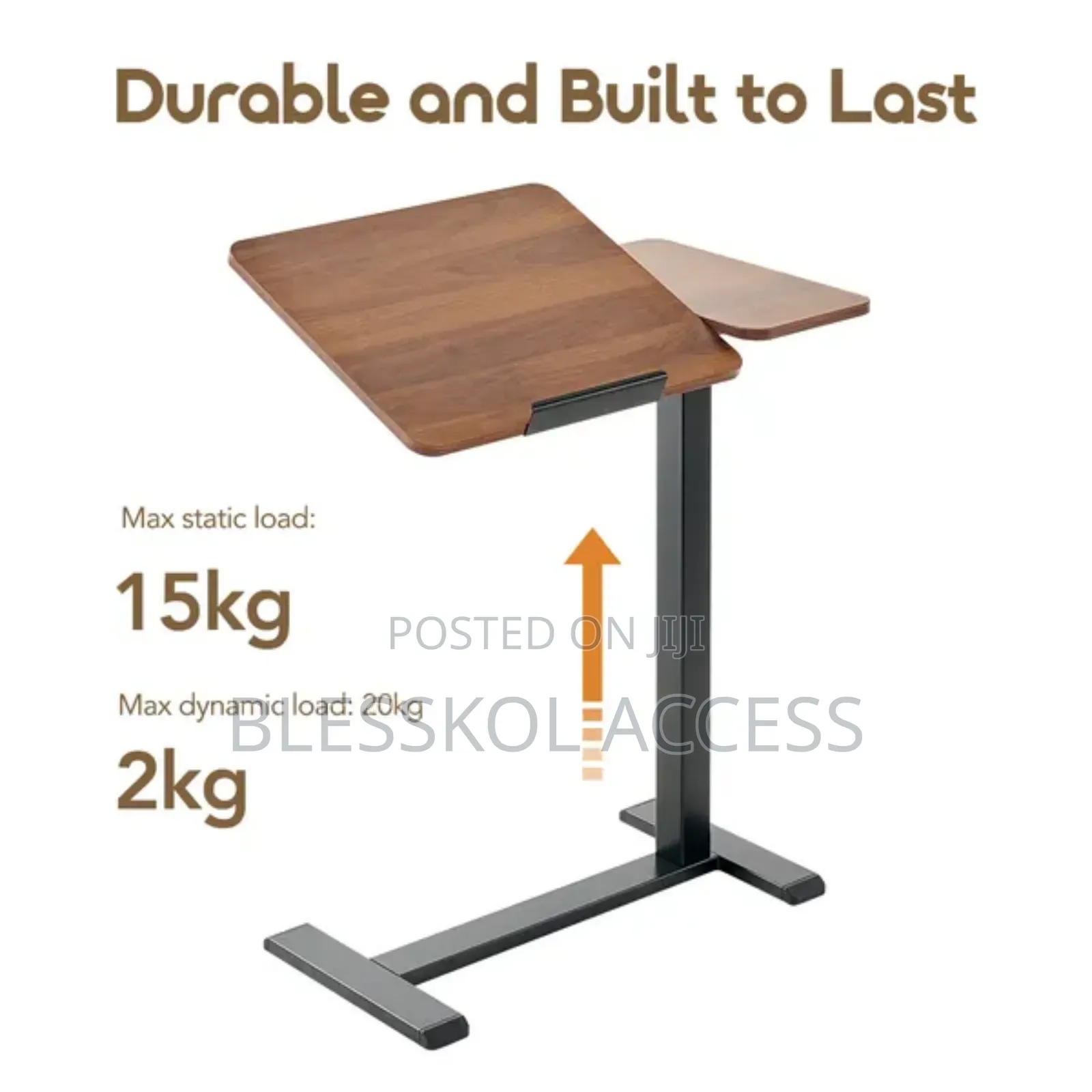 Oraimo Flexinest Mobile Telescoping Tilt-Adjustable Partition Desk