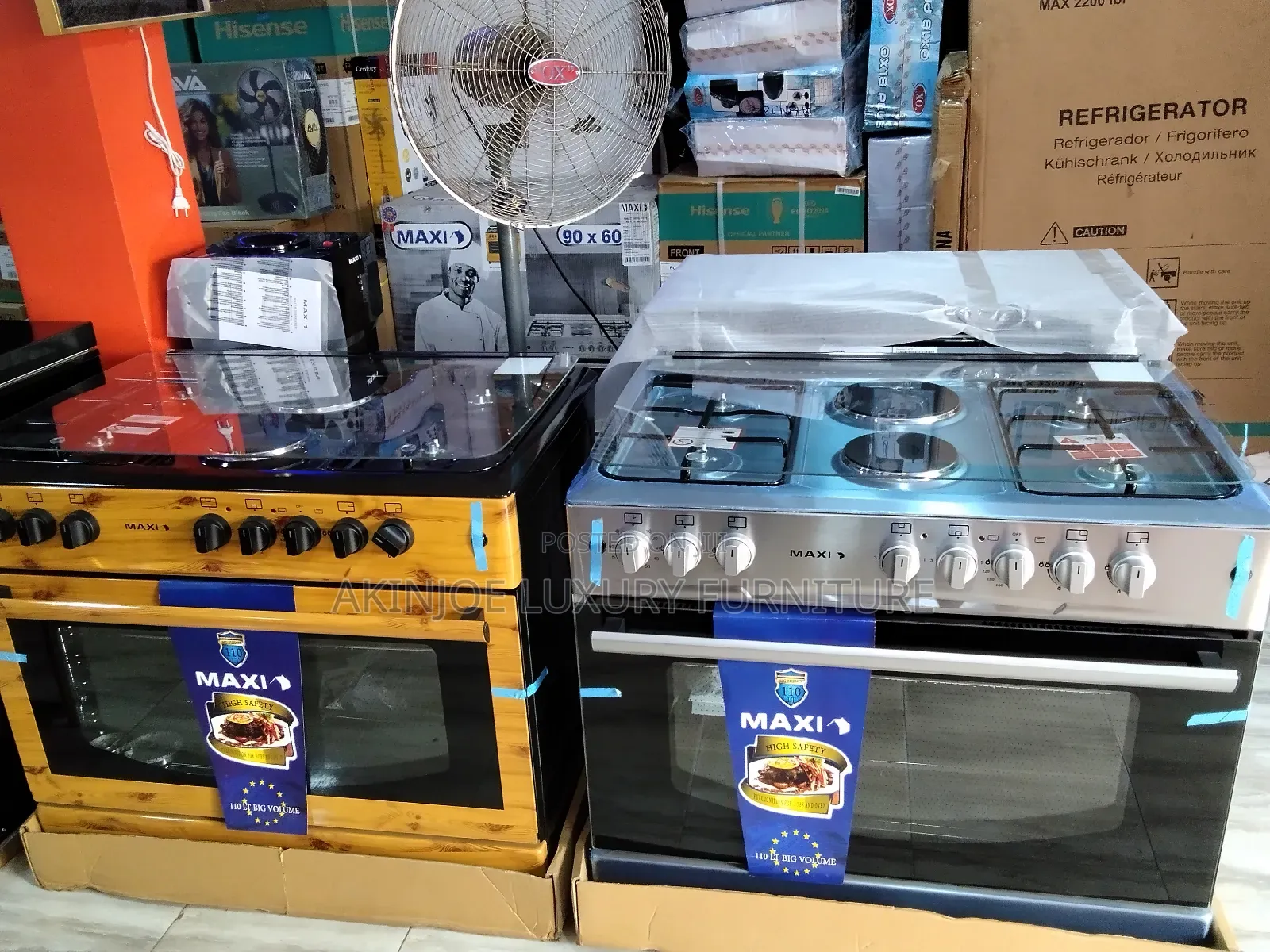 Maxi Gas Cookers