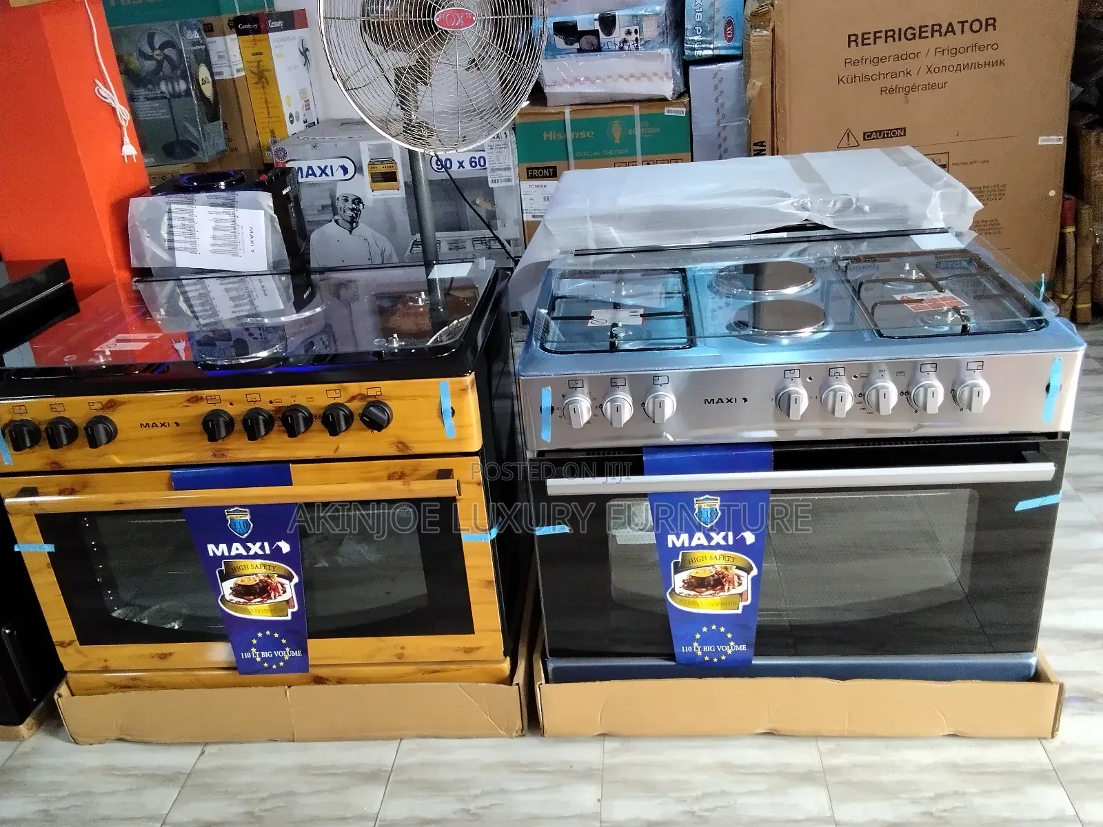 Maxi Gas Cookers