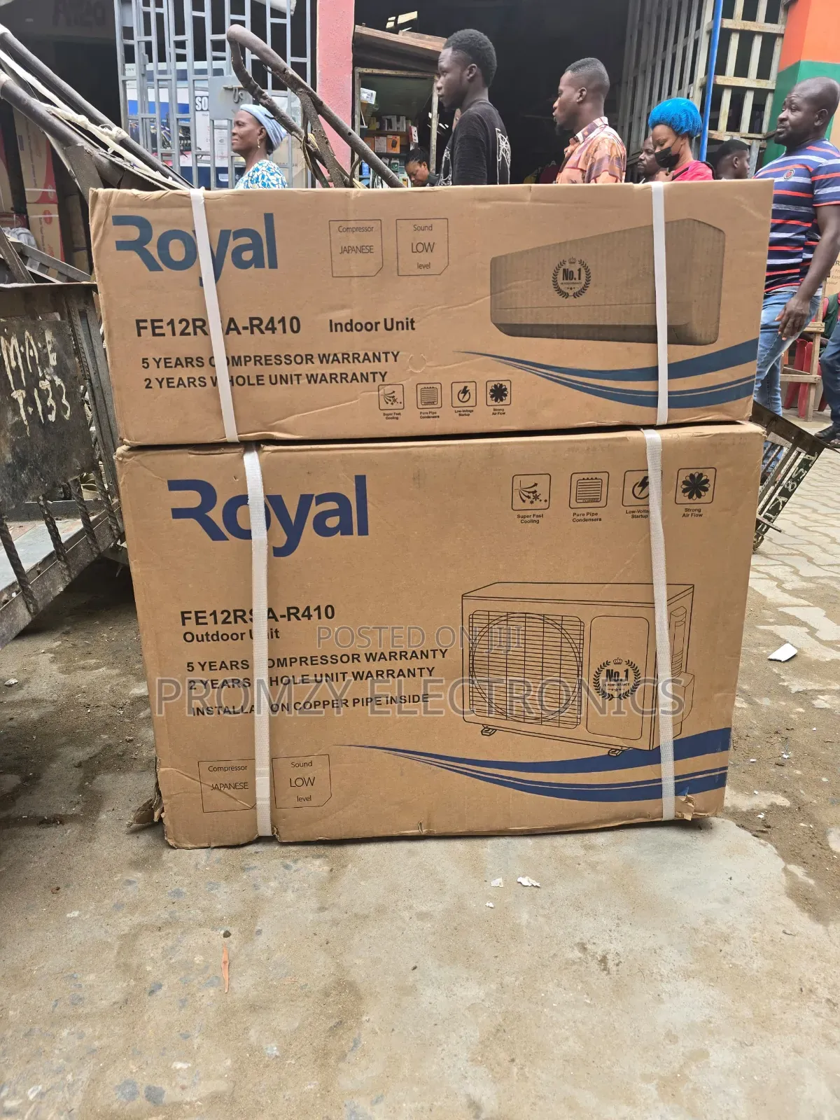 1hp Royal Inverter Air Conditioner With Kits