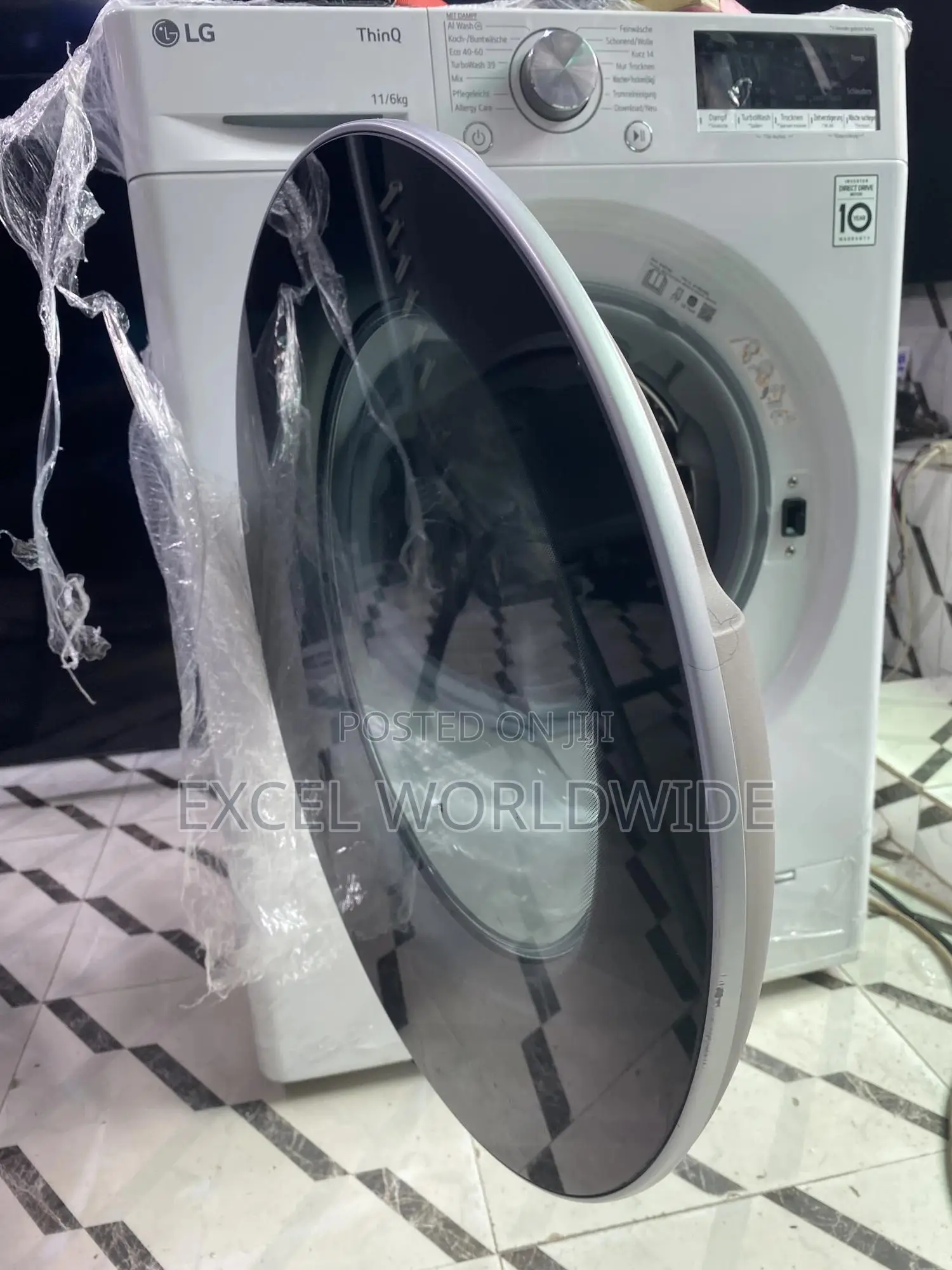 Neat 11 /6 Kg Lg Thinq Smart Washing Machine/ Front Loading Wash Dry