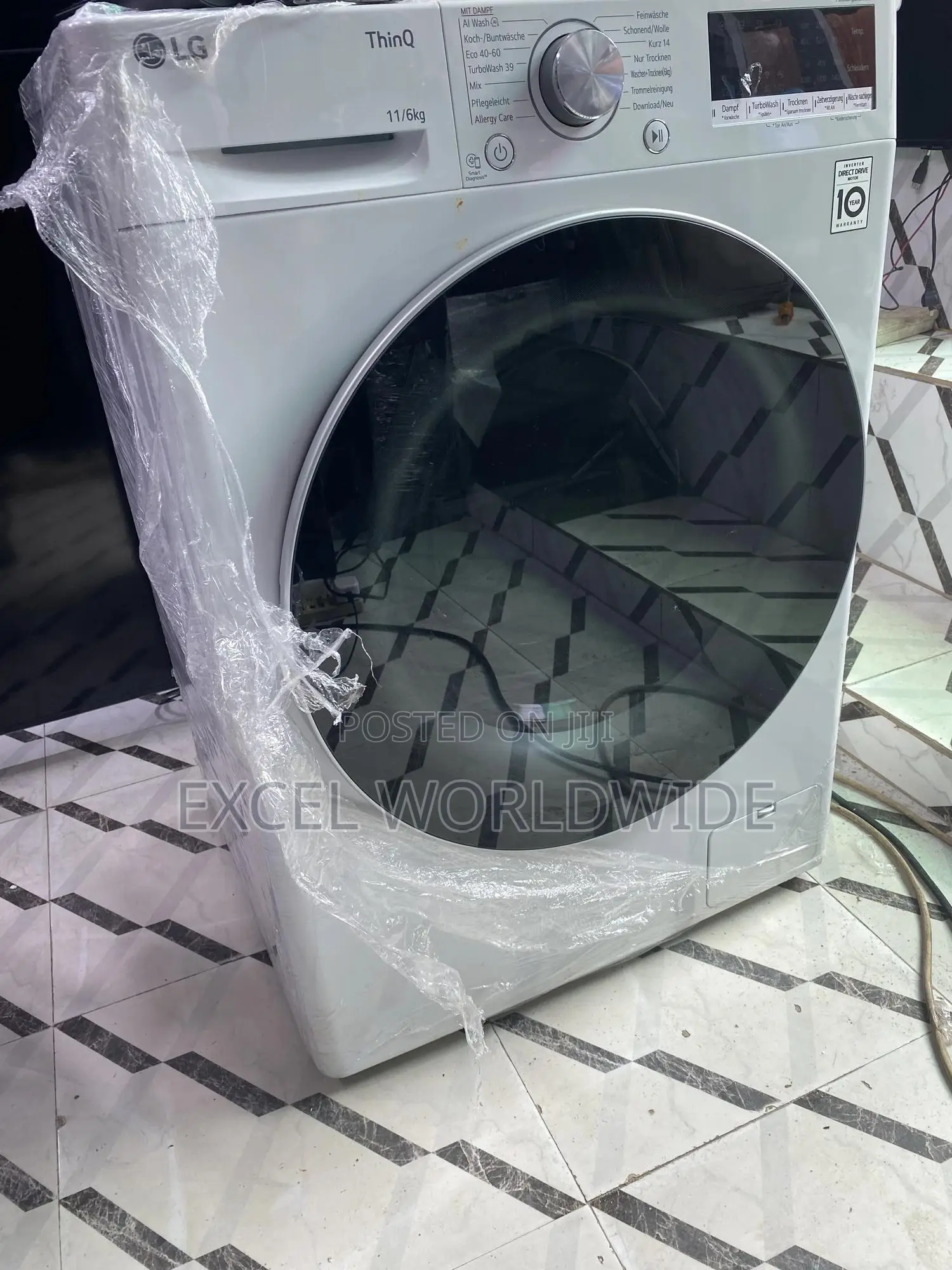 Neat 11 /6 Kg Lg Thinq Smart Washing Machine/ Front Loading Wash Dry