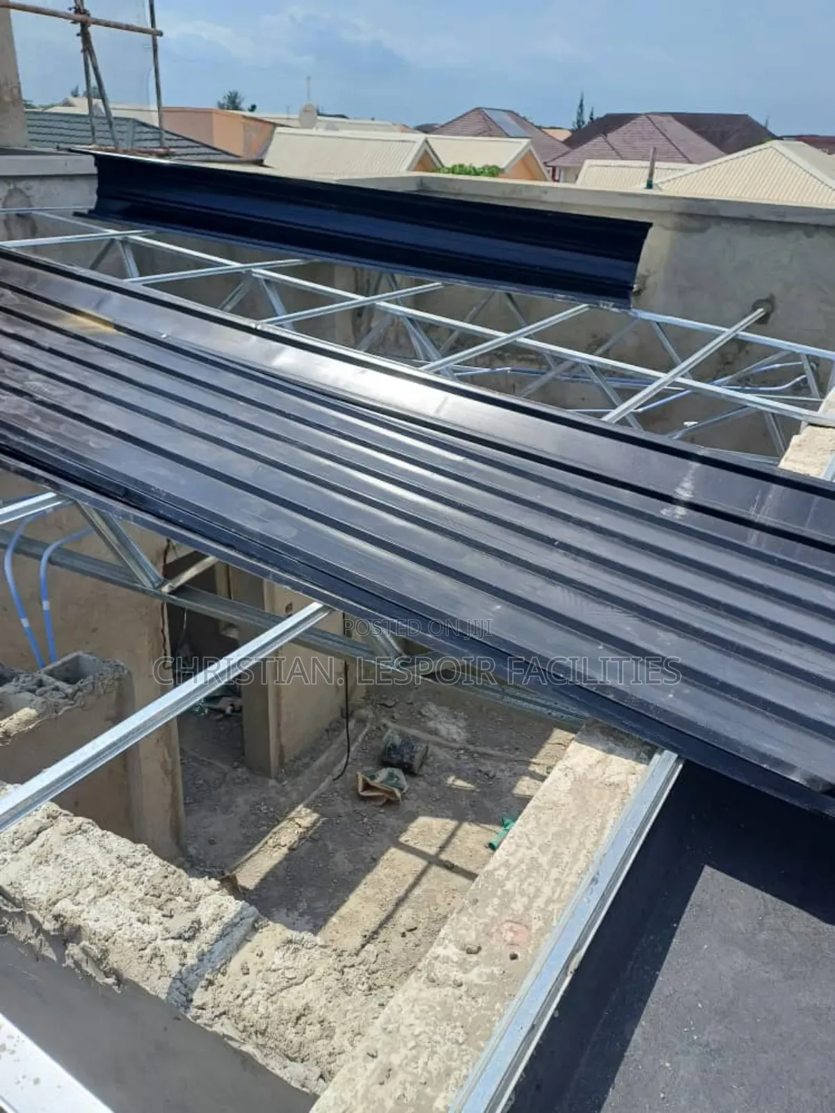 Roofing Structure Using Light Guage Steel