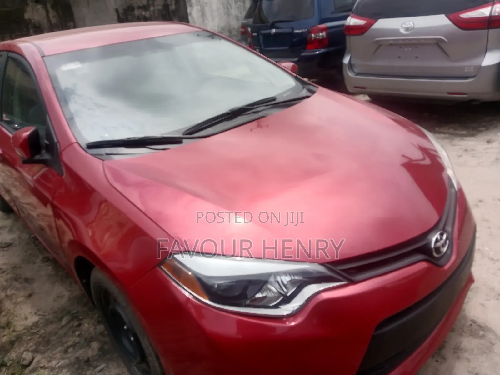 Toyota Corolla LE 4dr Sedan (1.8L 4cyl CVT) 2014 Red