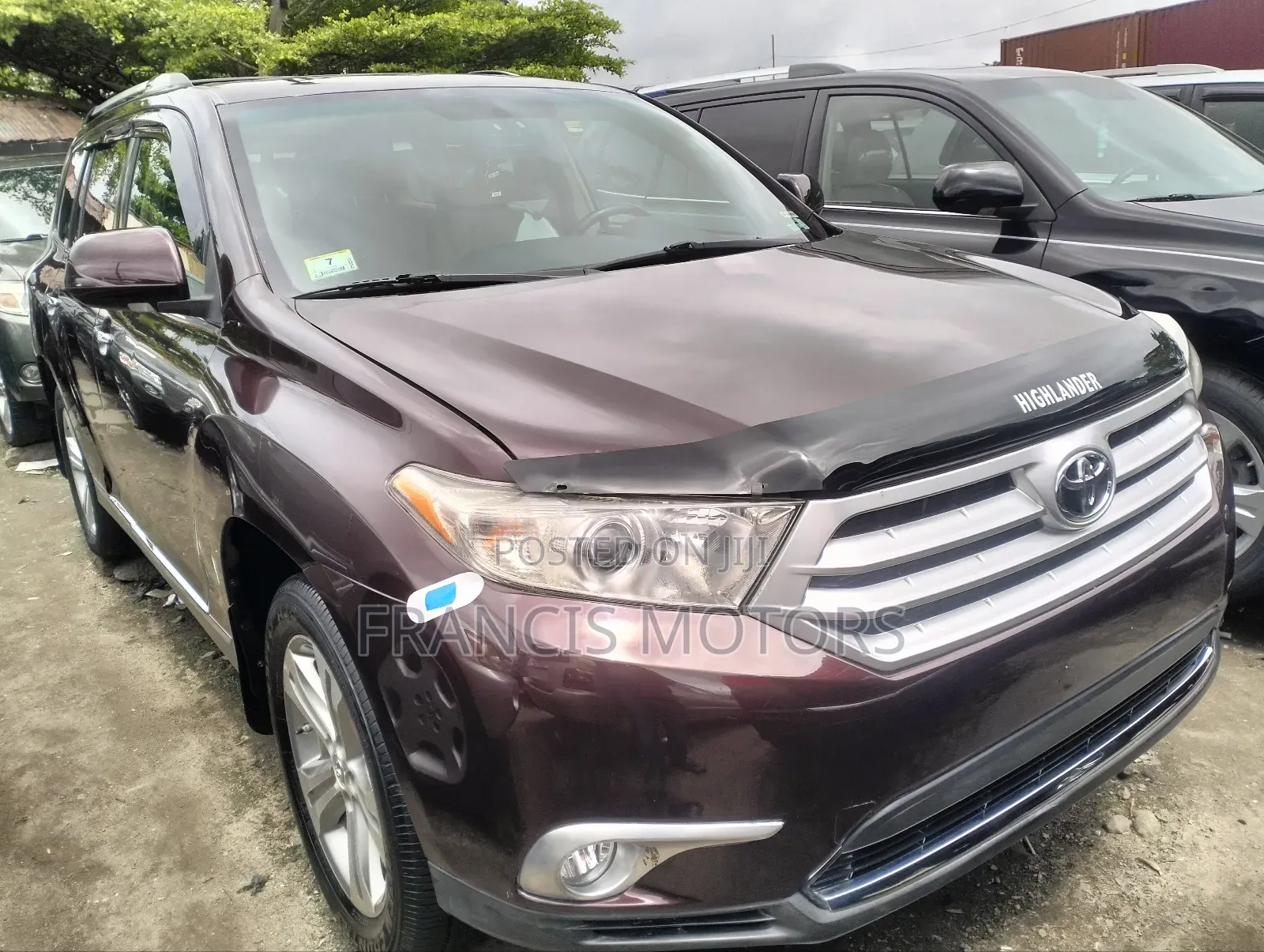 Toyota Highlander 2013 Burgundy