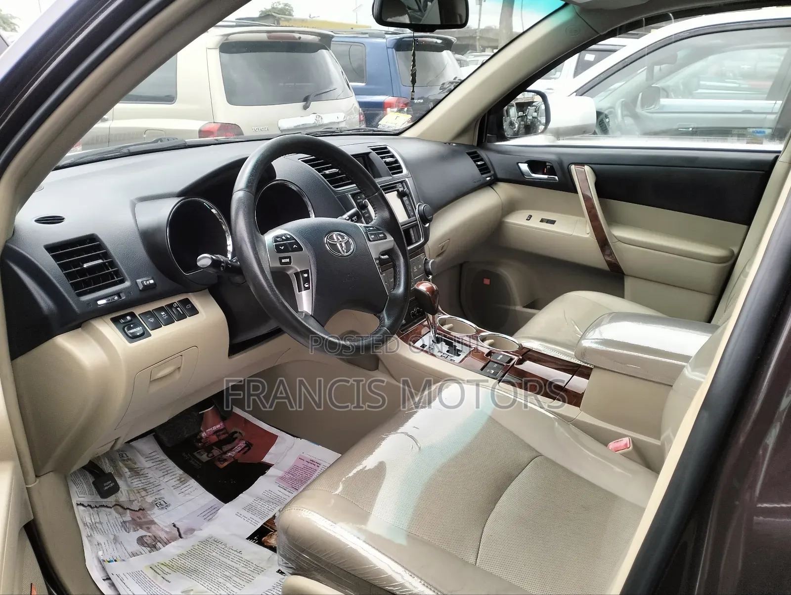 Toyota Highlander 2013 Burgundy