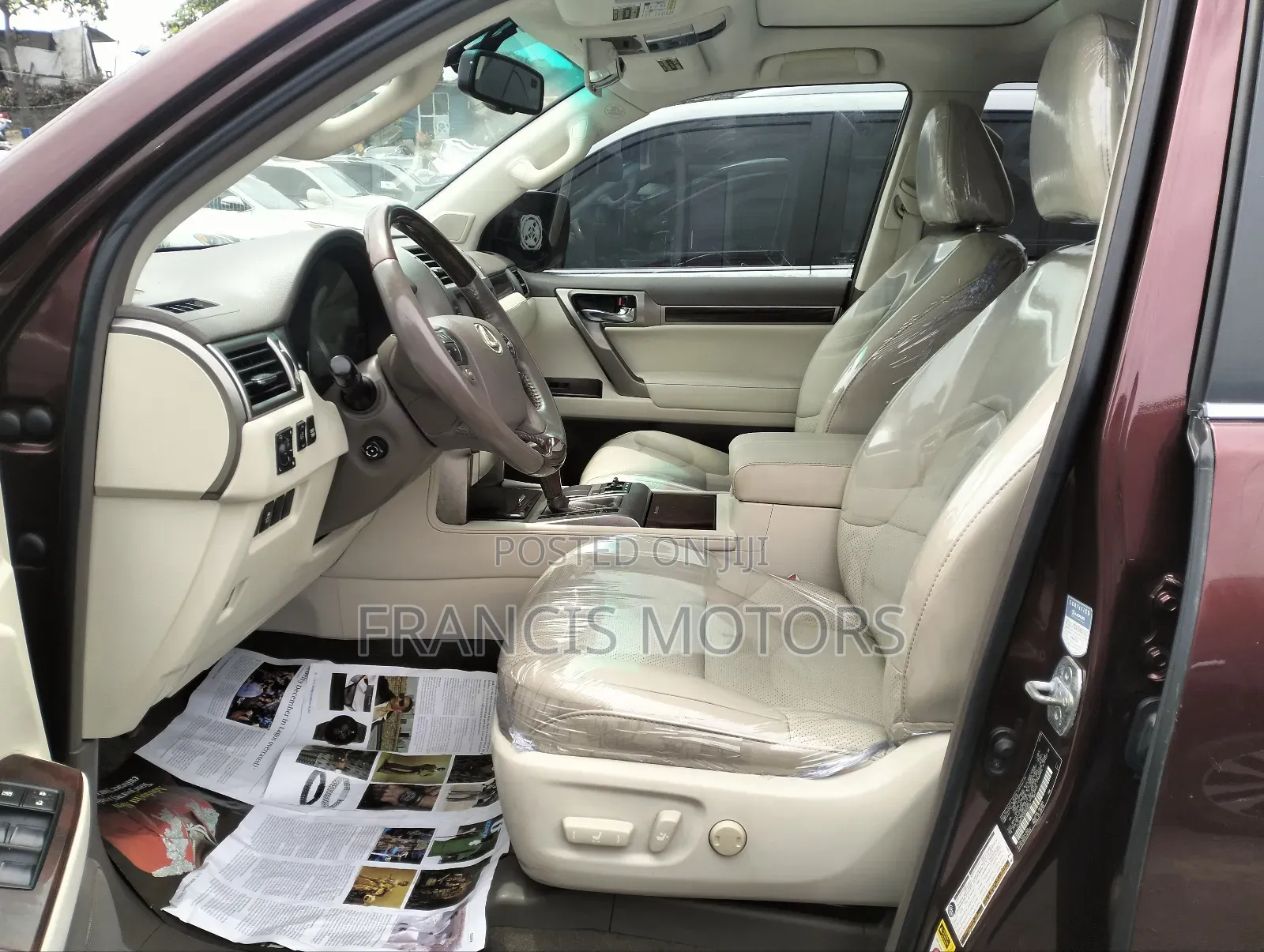 Lexus GX 2013 Burgundy