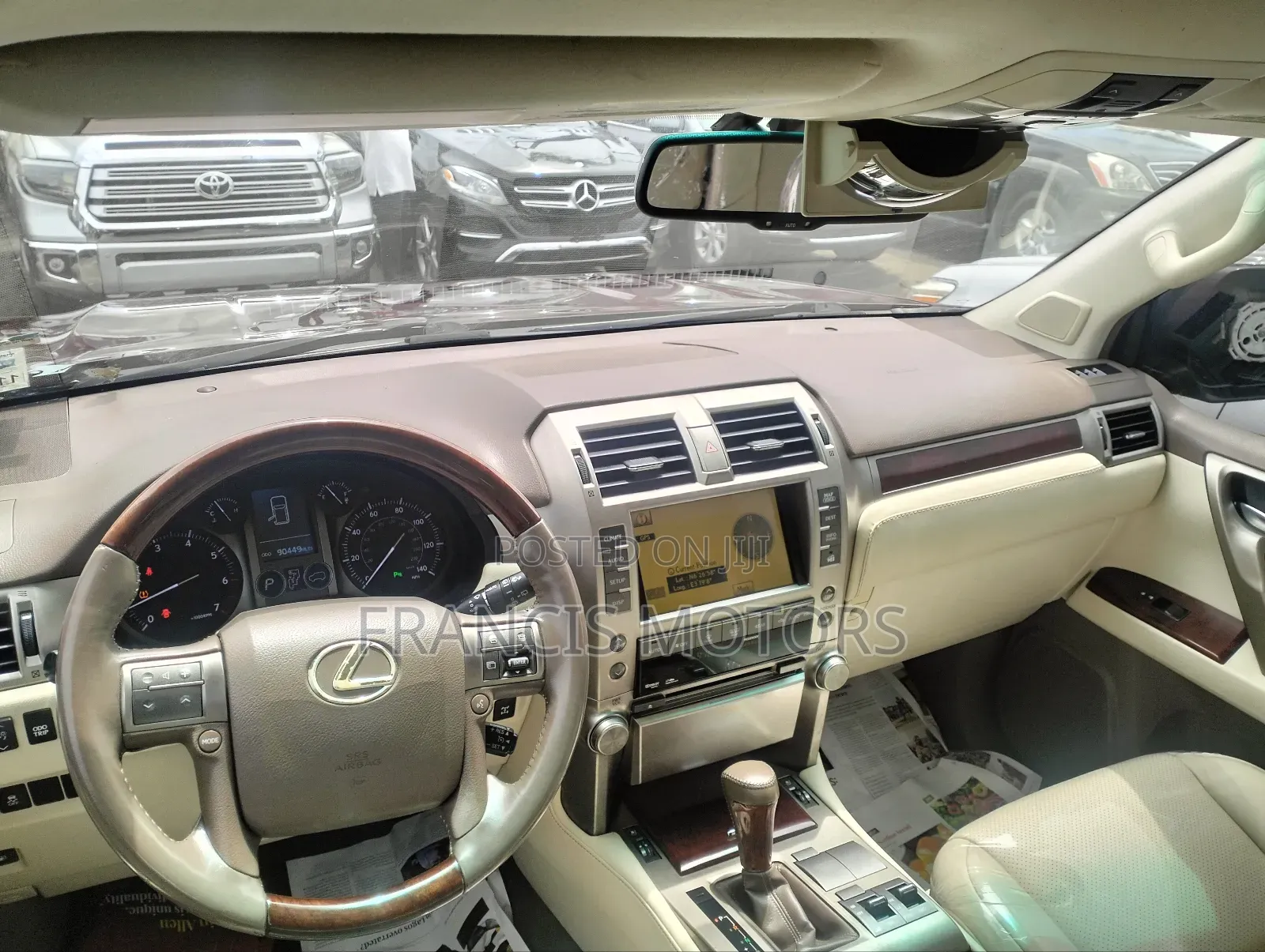 Lexus GX 2013 Burgundy