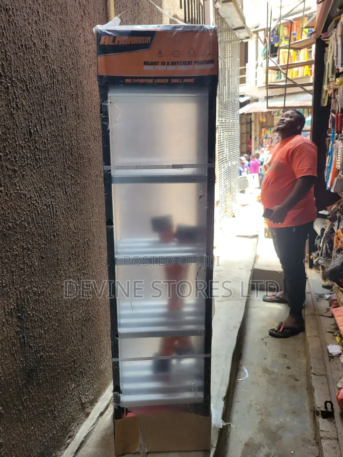 4×5 Aluminun Heavy Duty Foldable Ladder