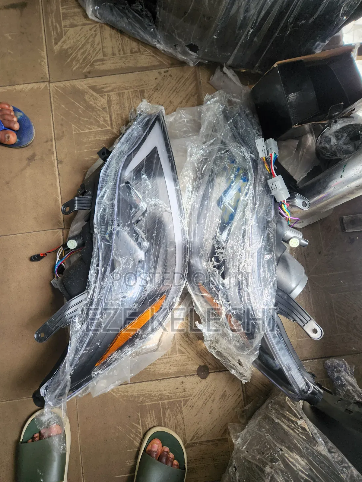 Headlight Es350 3 Touch 2008-2010 Lx Face