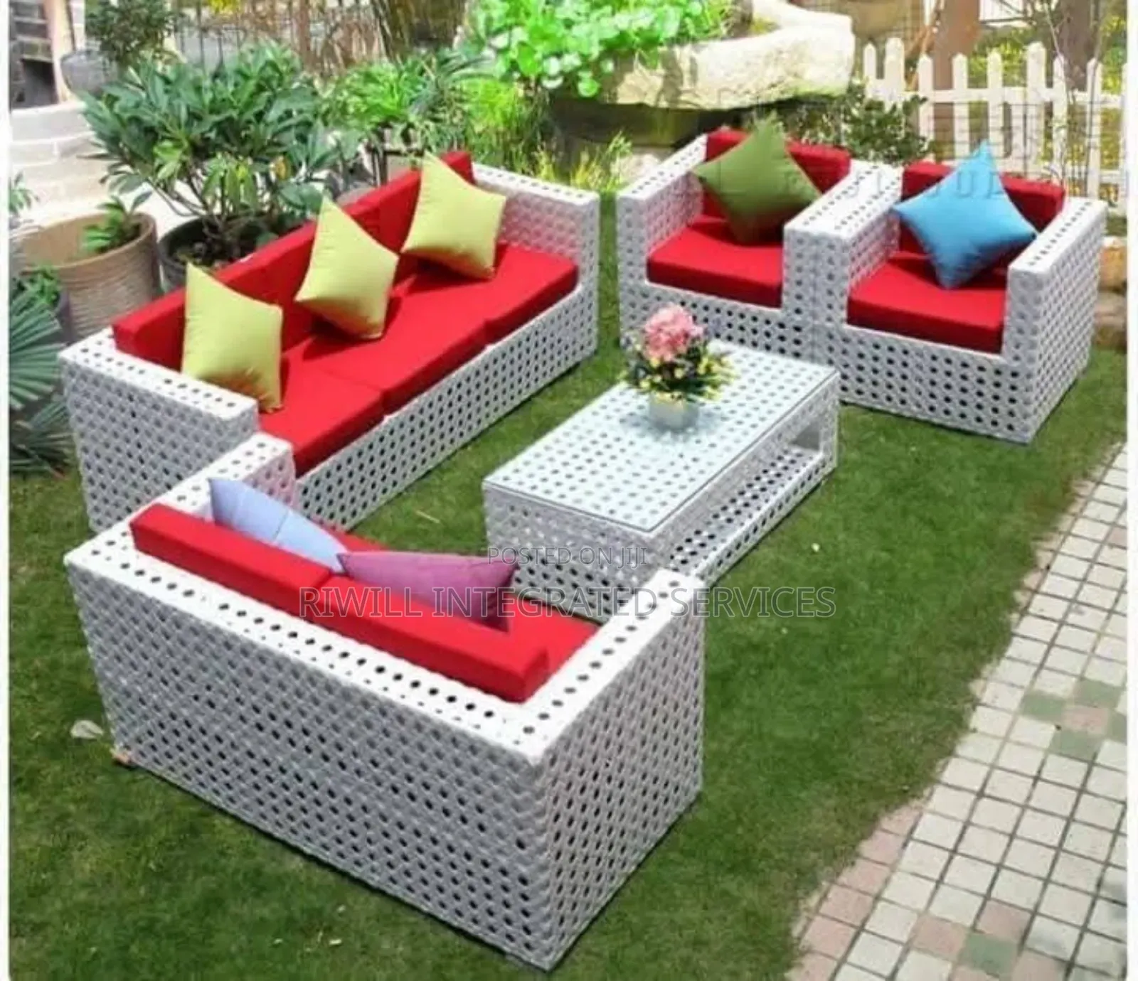 Seven Seaters Outdoor Sofa