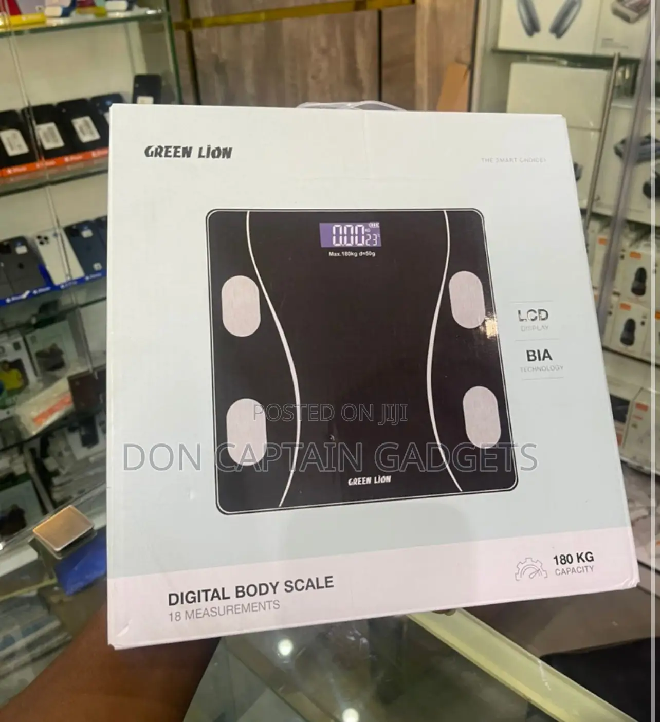 Green Lion Digital Body Scale LCD 18 Measurement