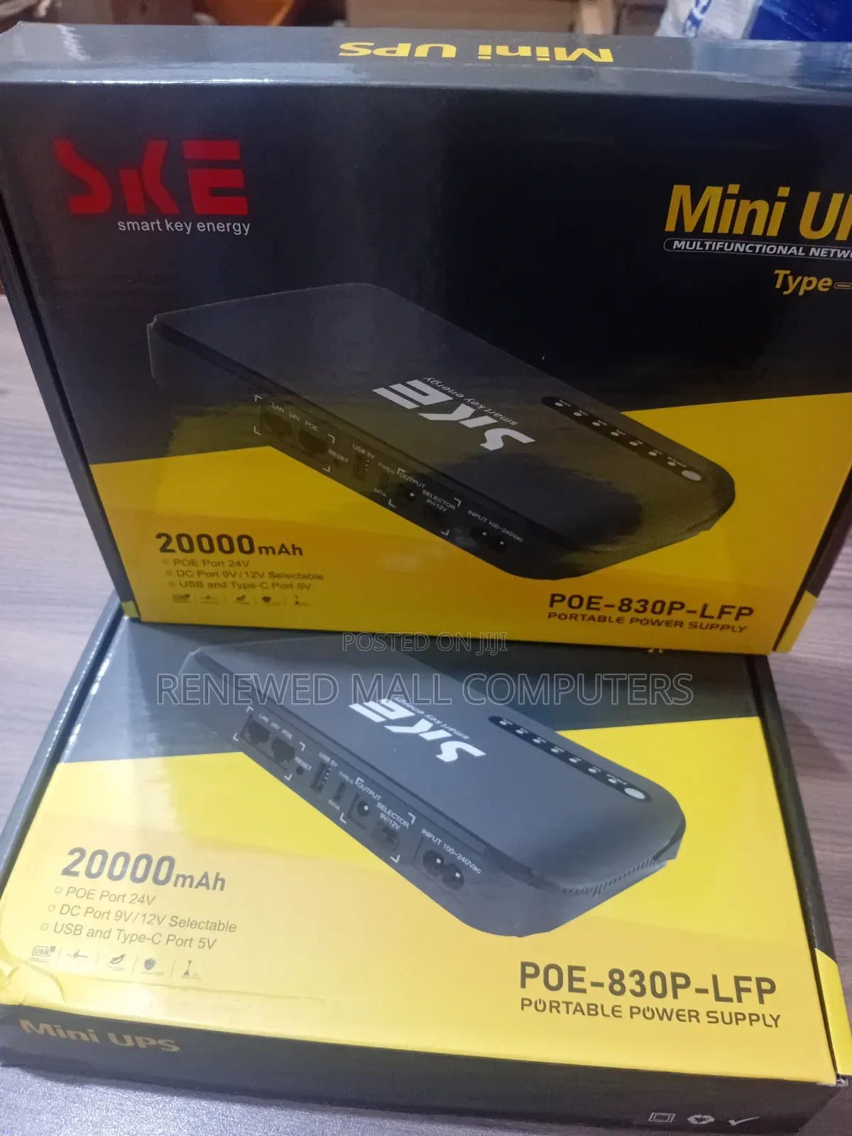 Ske Power Pack Mini Dc Ups 20000mah